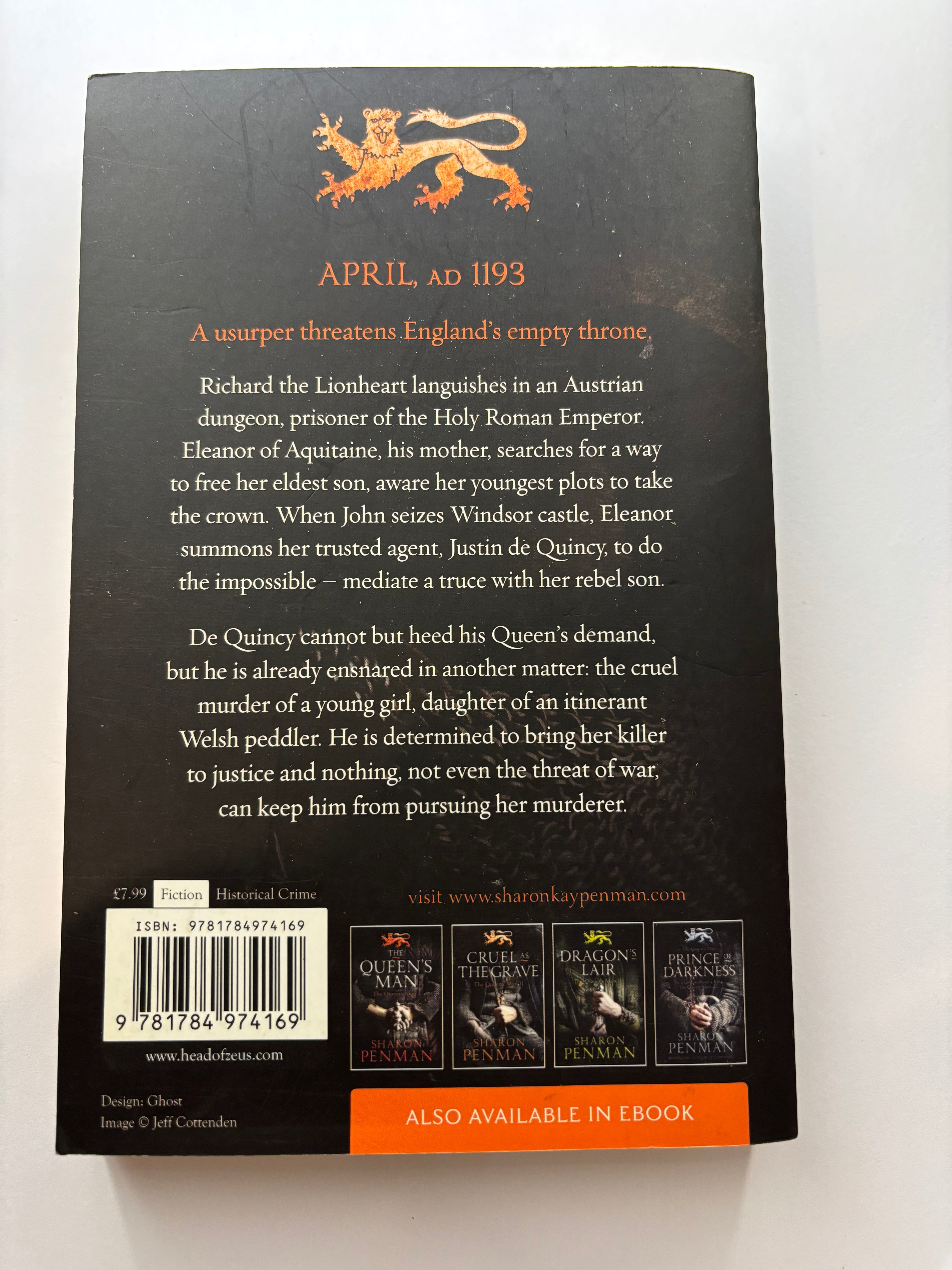 Cruel as the Grave- The Queens Man 2 by Sharon Penman