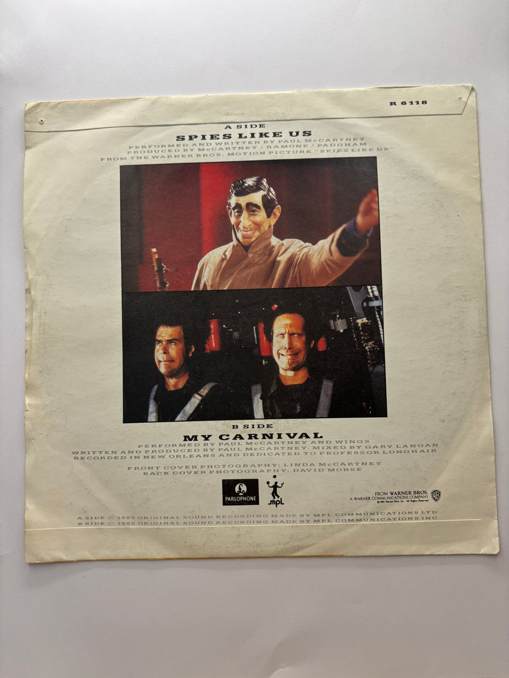 Paul McCartney- Spies Like Us 7’’ Vinyl Single 1985