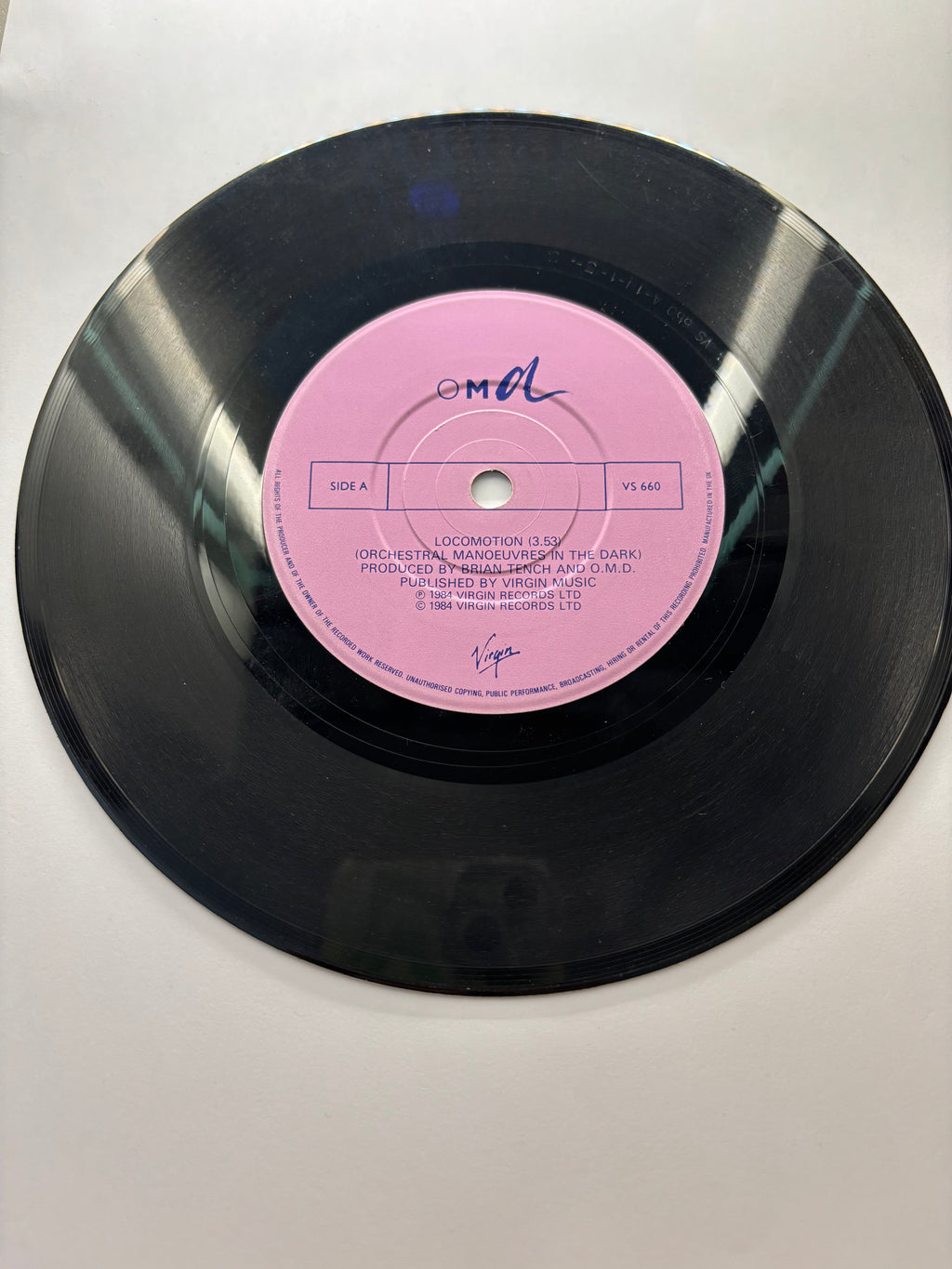OMD- Locomotion 7’’ Vinyl Single 1984
