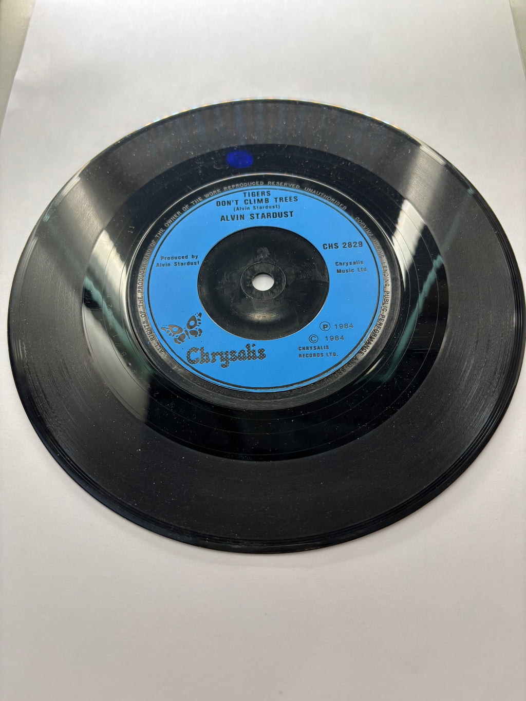 Alvin Stardust- I won’t run away 7’’ Vinyl Single 1984