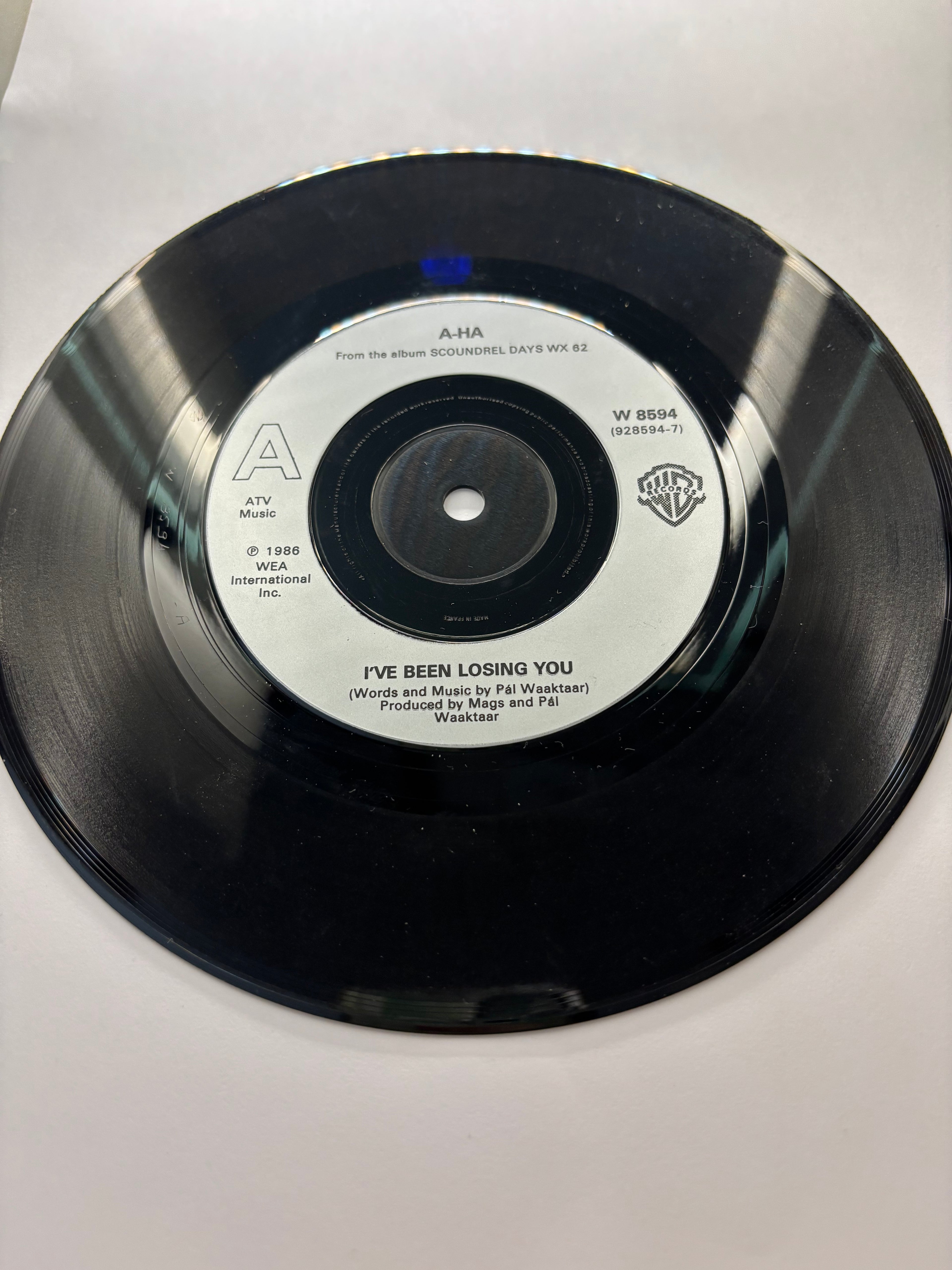 Aha- I’ve been losing you 7’’ Vinyl Single 1986