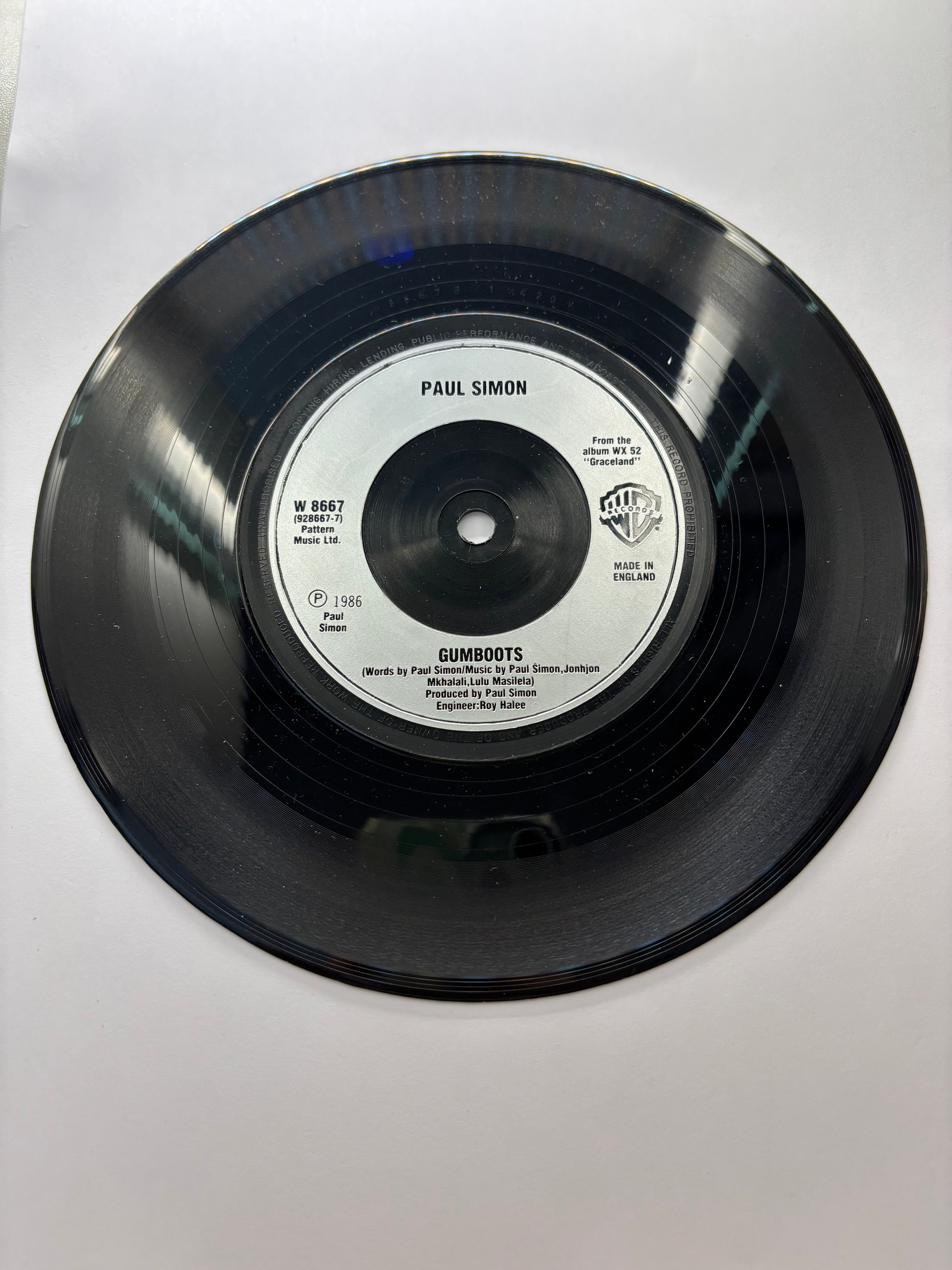 Paul Simon- You can call me Al 7’’ Vinyl Single 1986