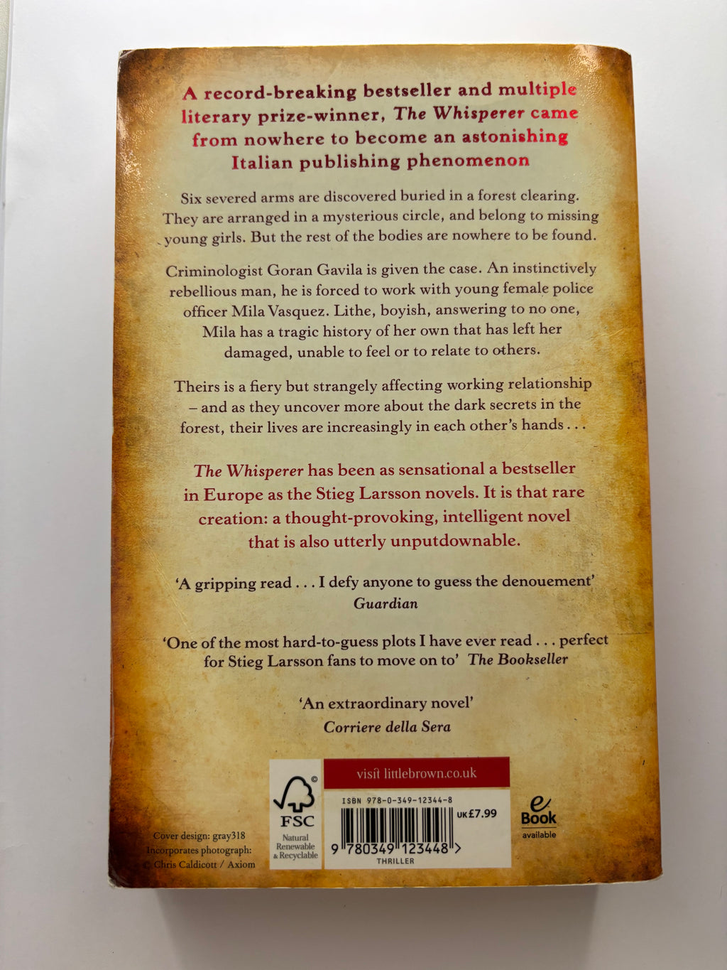 The Whisperer by Donato Carrisi