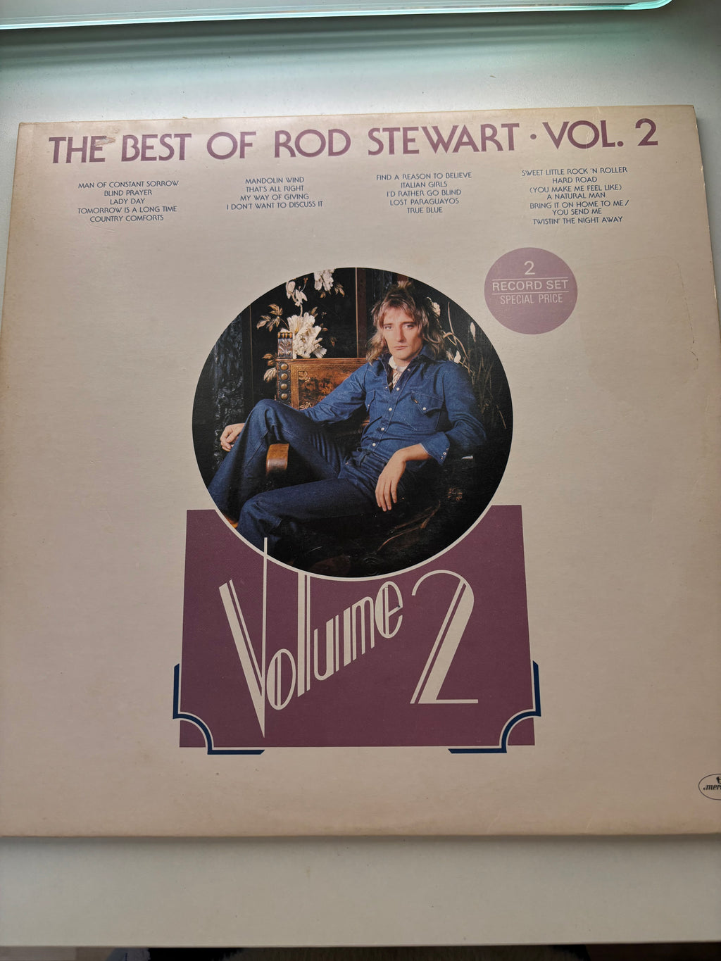 The best of Rod Stewart- Volume 2 double Vinyl Album 1977