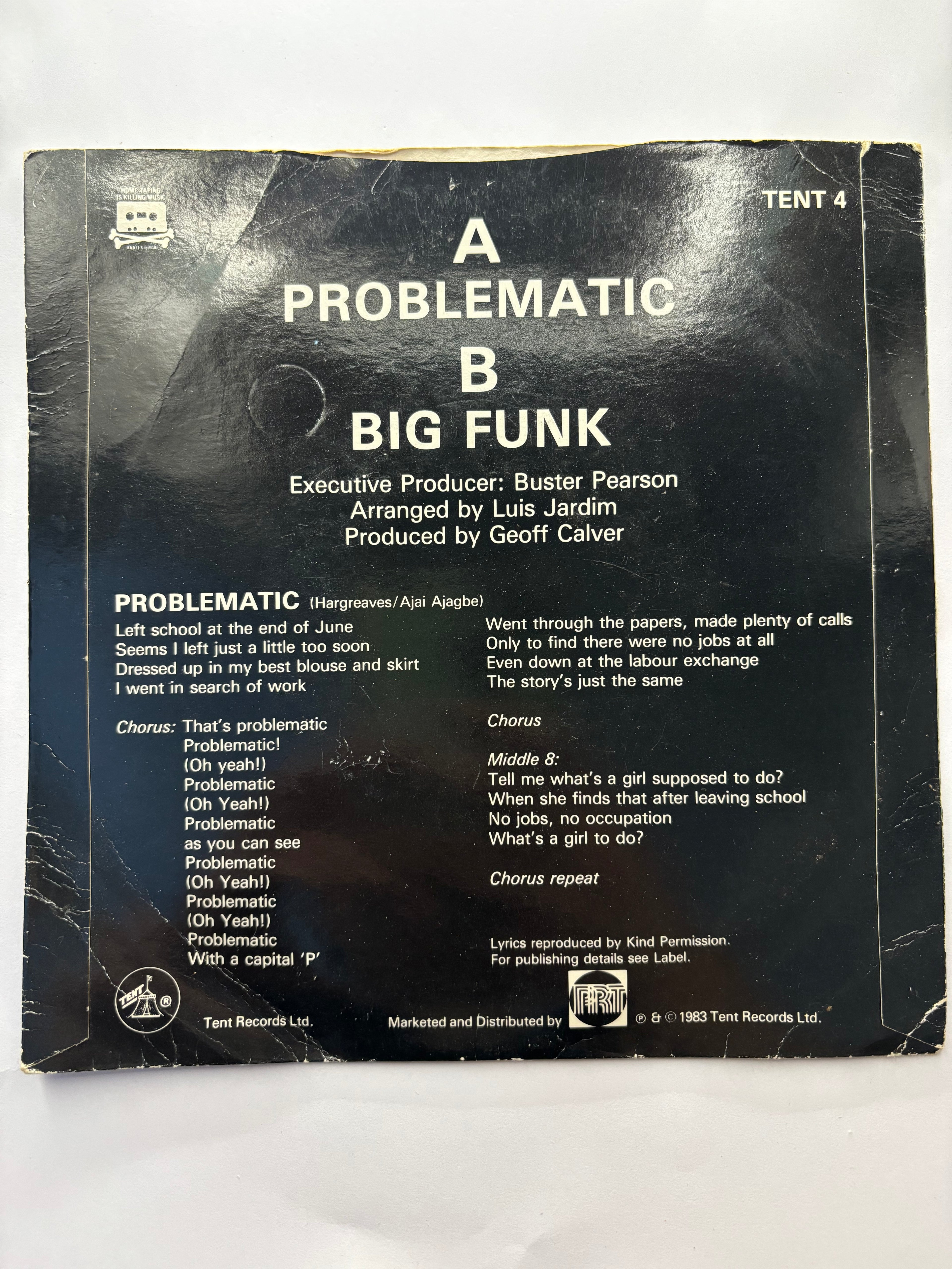 Five Star- Problematic 7’’ Vinyl Single 1983