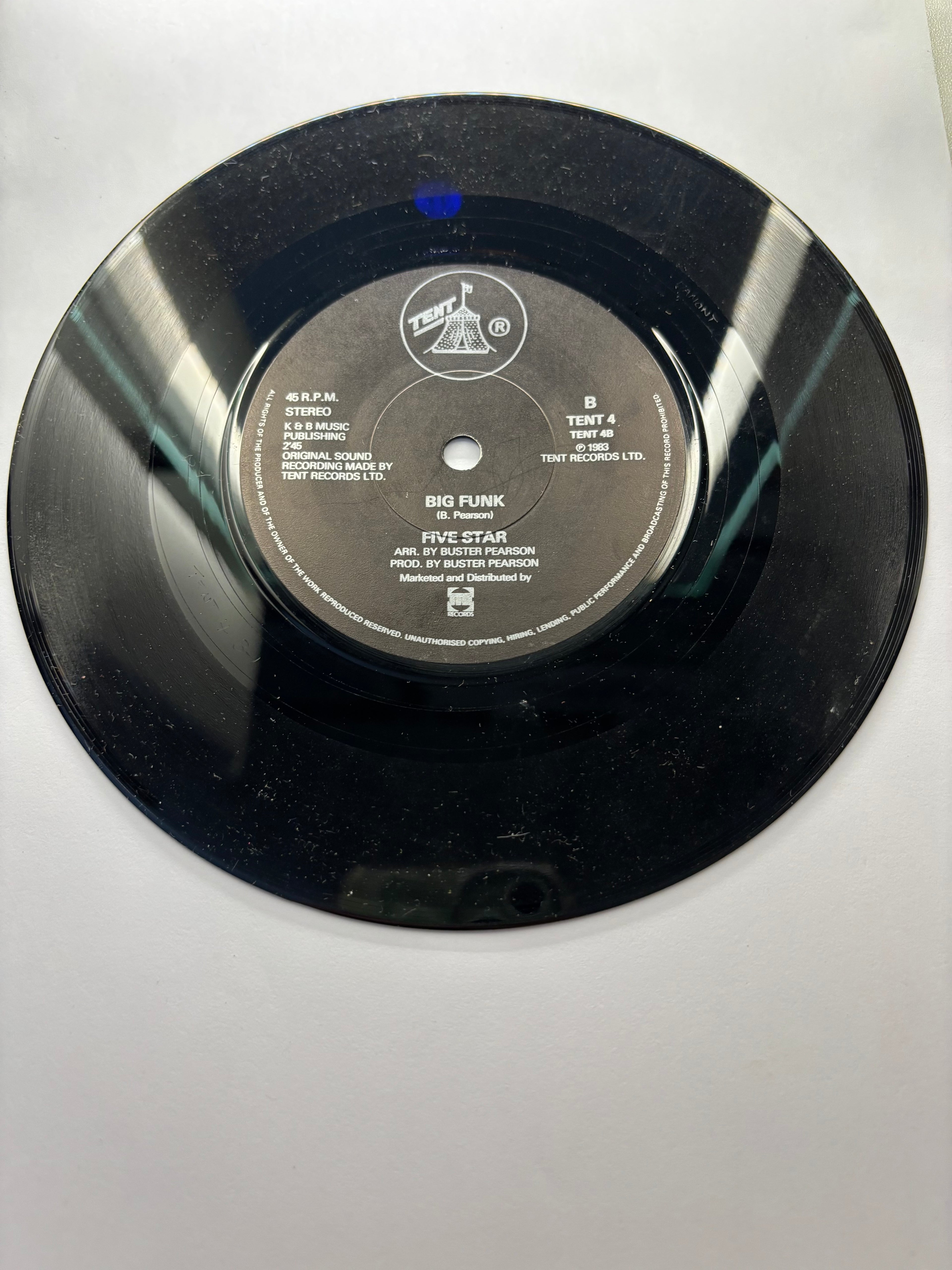 Five Star- Problematic 7’’ Vinyl Single 1983