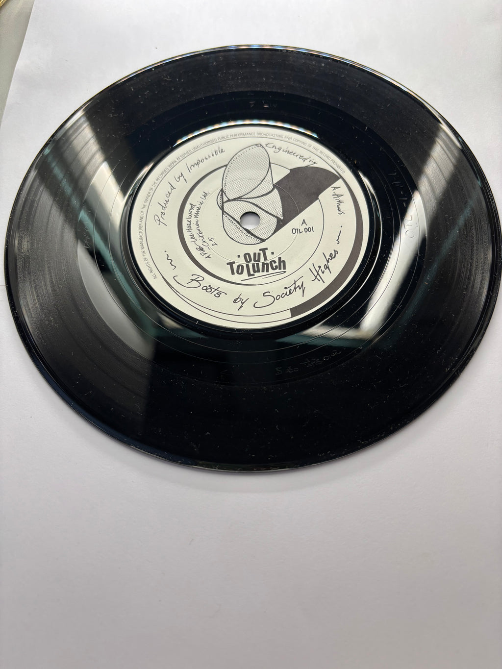 Society Highes- Boots/walkout 7’’ Vinyl Single