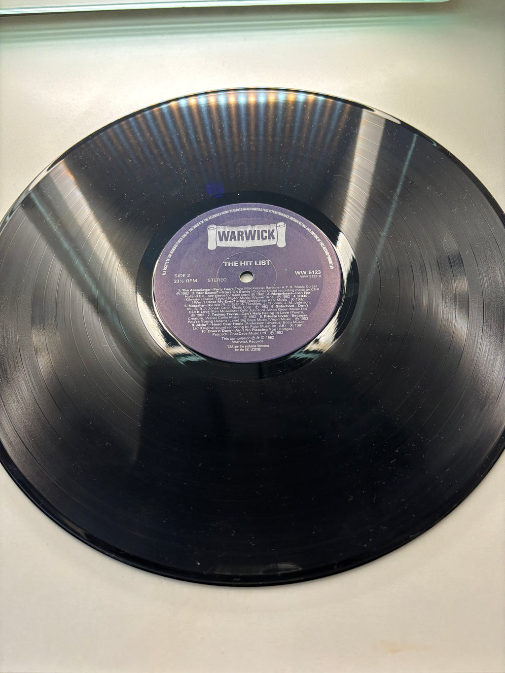 Hitlist 20 tracks Vinyl Album 1982