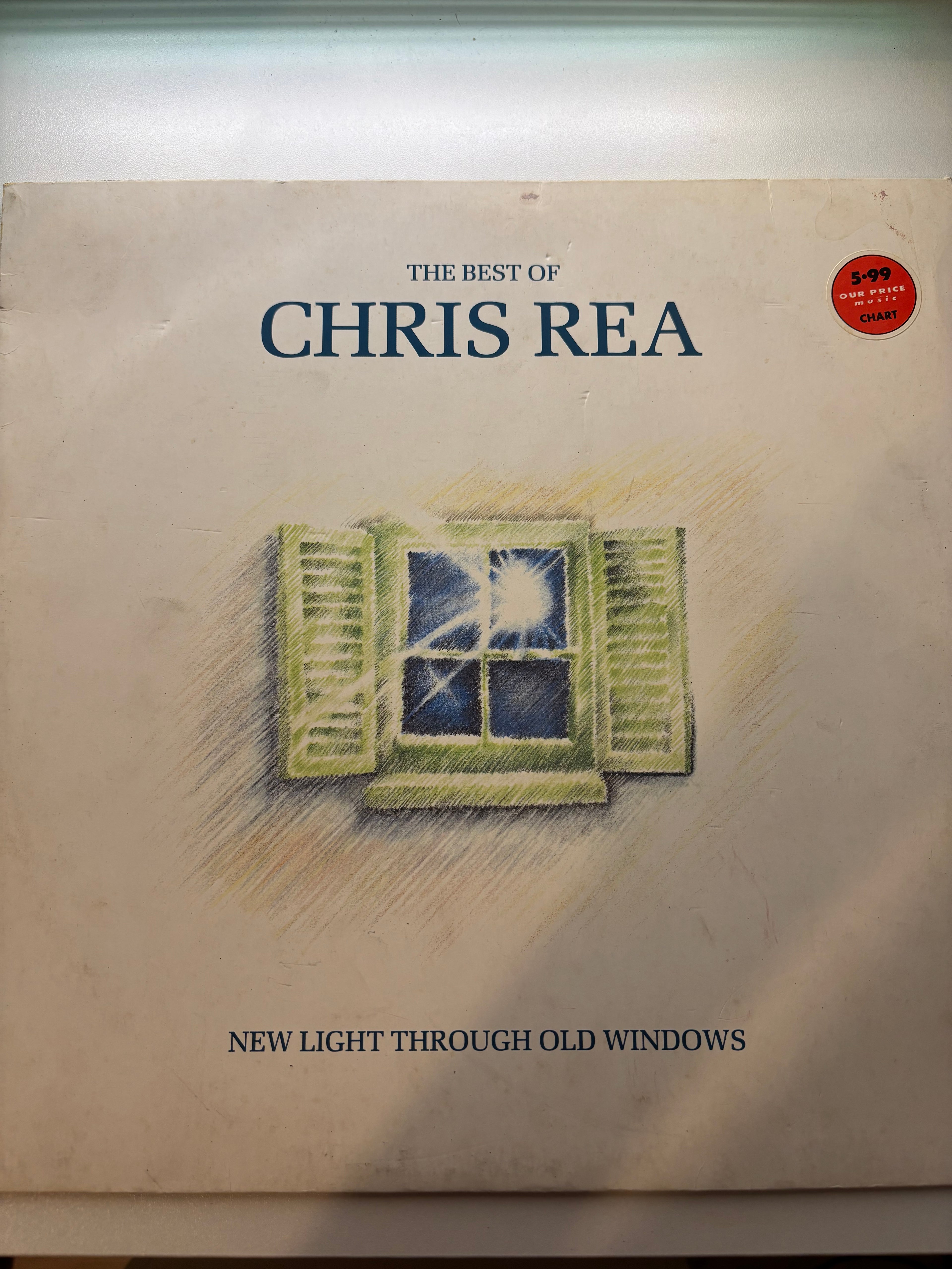 The best of Chris Rea- New light through old windows Vinyl Album 1988