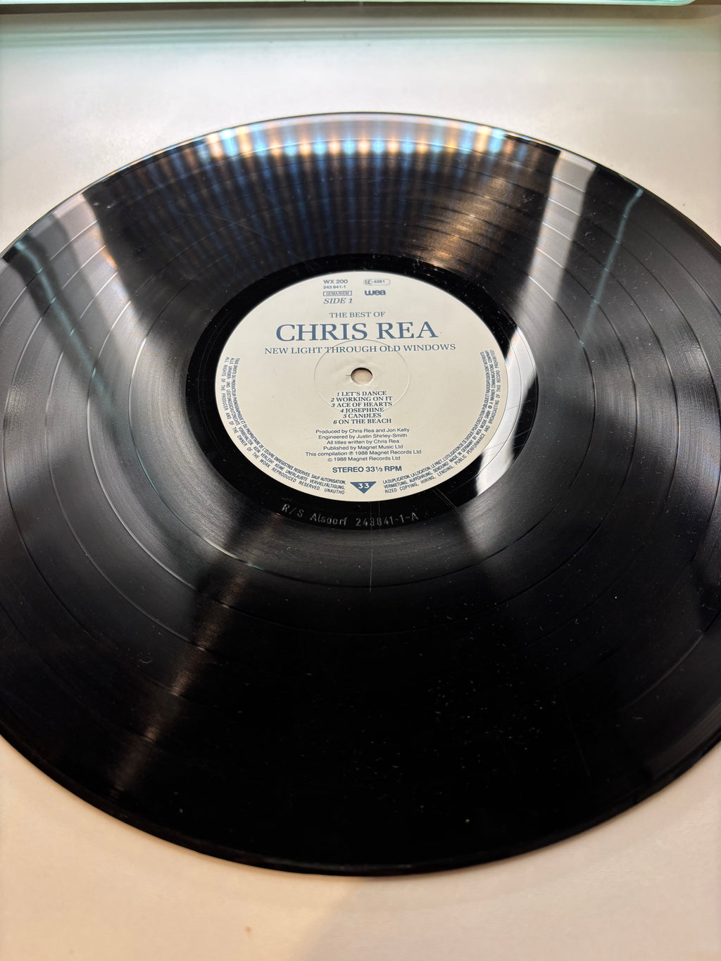 The best of Chris Rea- New light through old windows Vinyl Album 1988