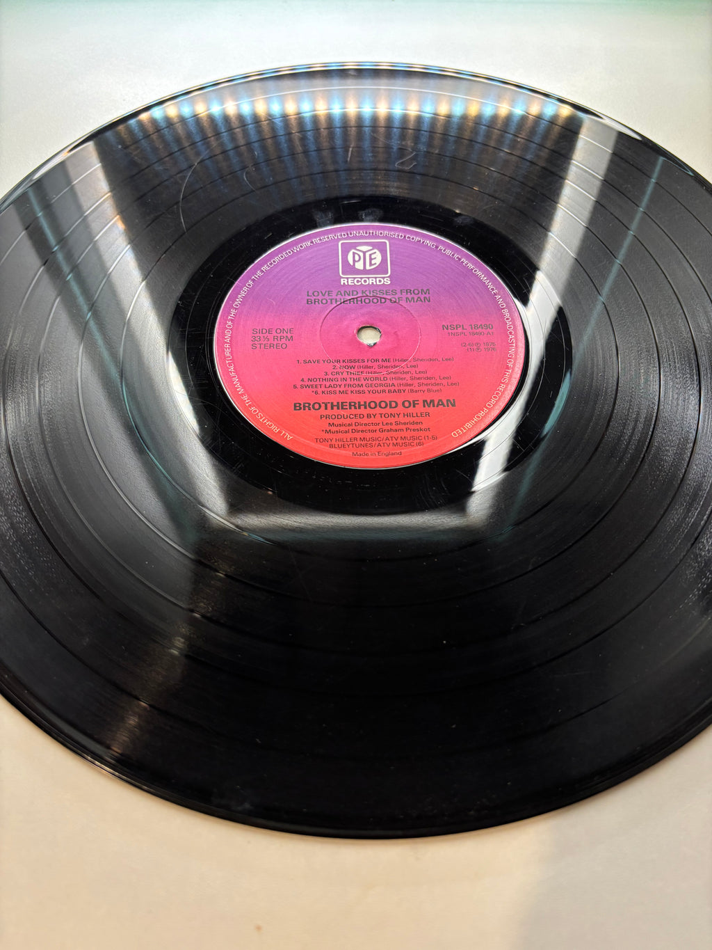 Loves and Kisses from Brotherhood of Man 1976 Vinyl Album