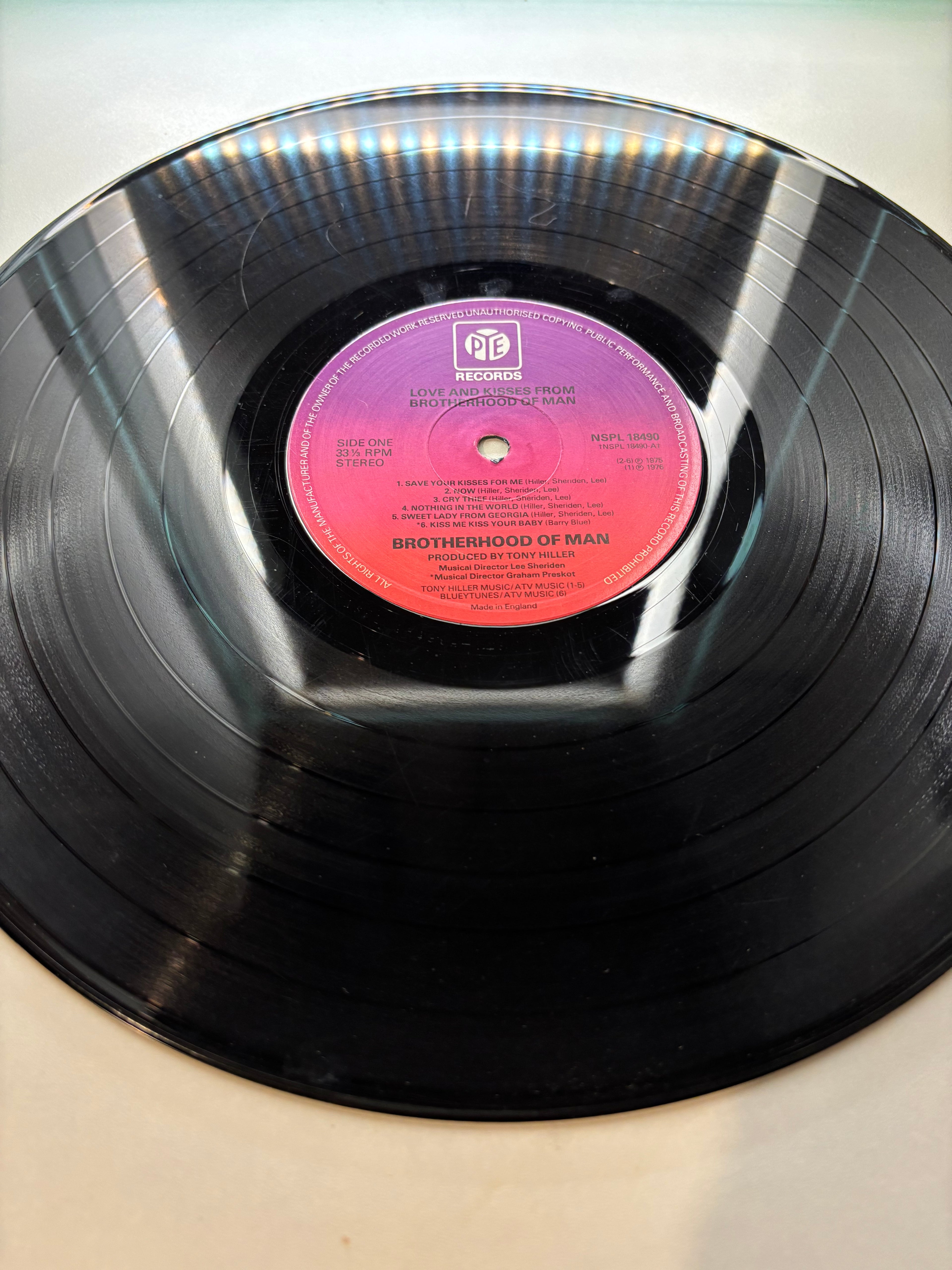 Loves and Kisses from Brotherhood of Man 1976 Vinyl Album