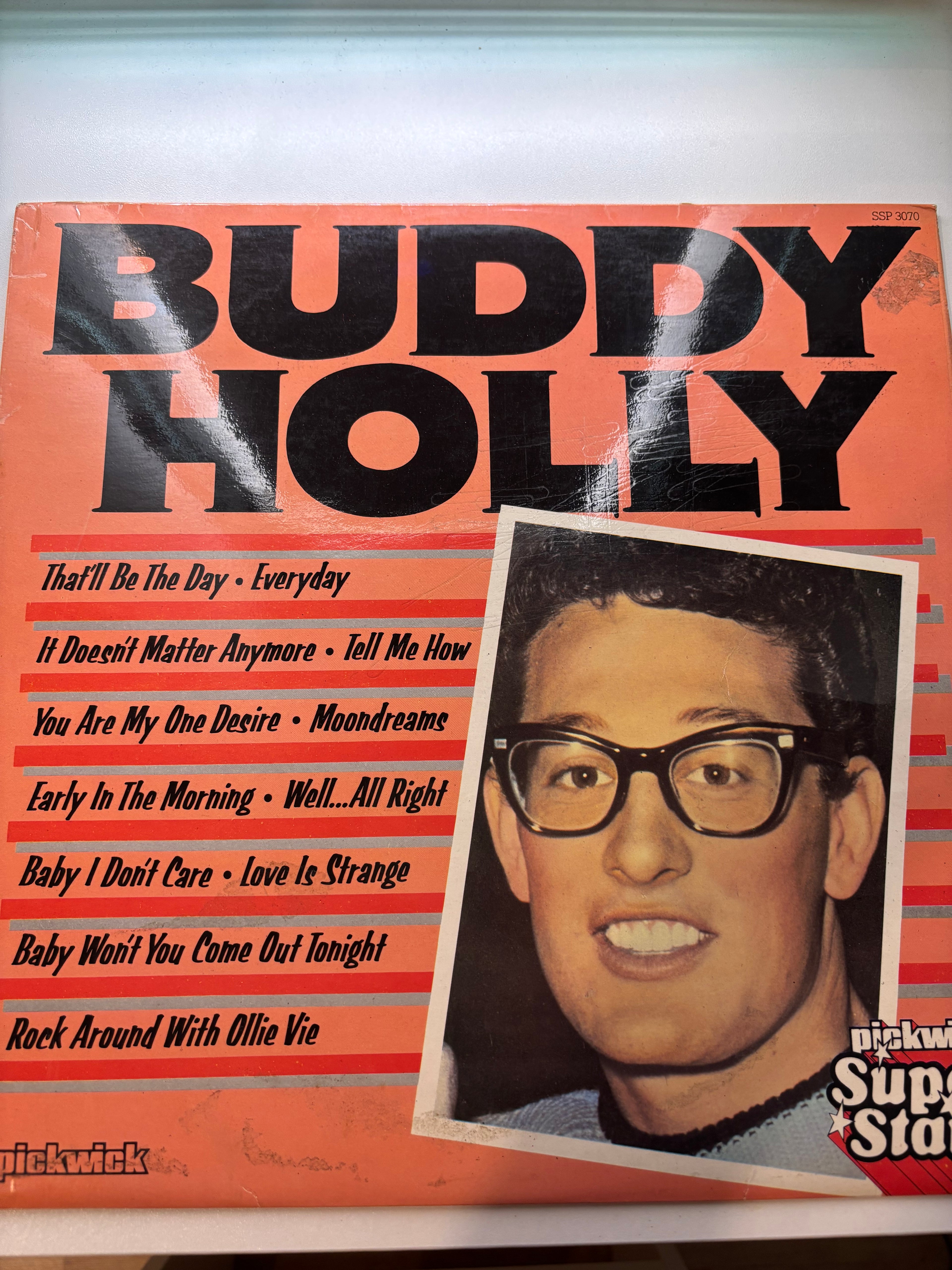 Buddy Holly Pickwick Super Stars Vinyl Album