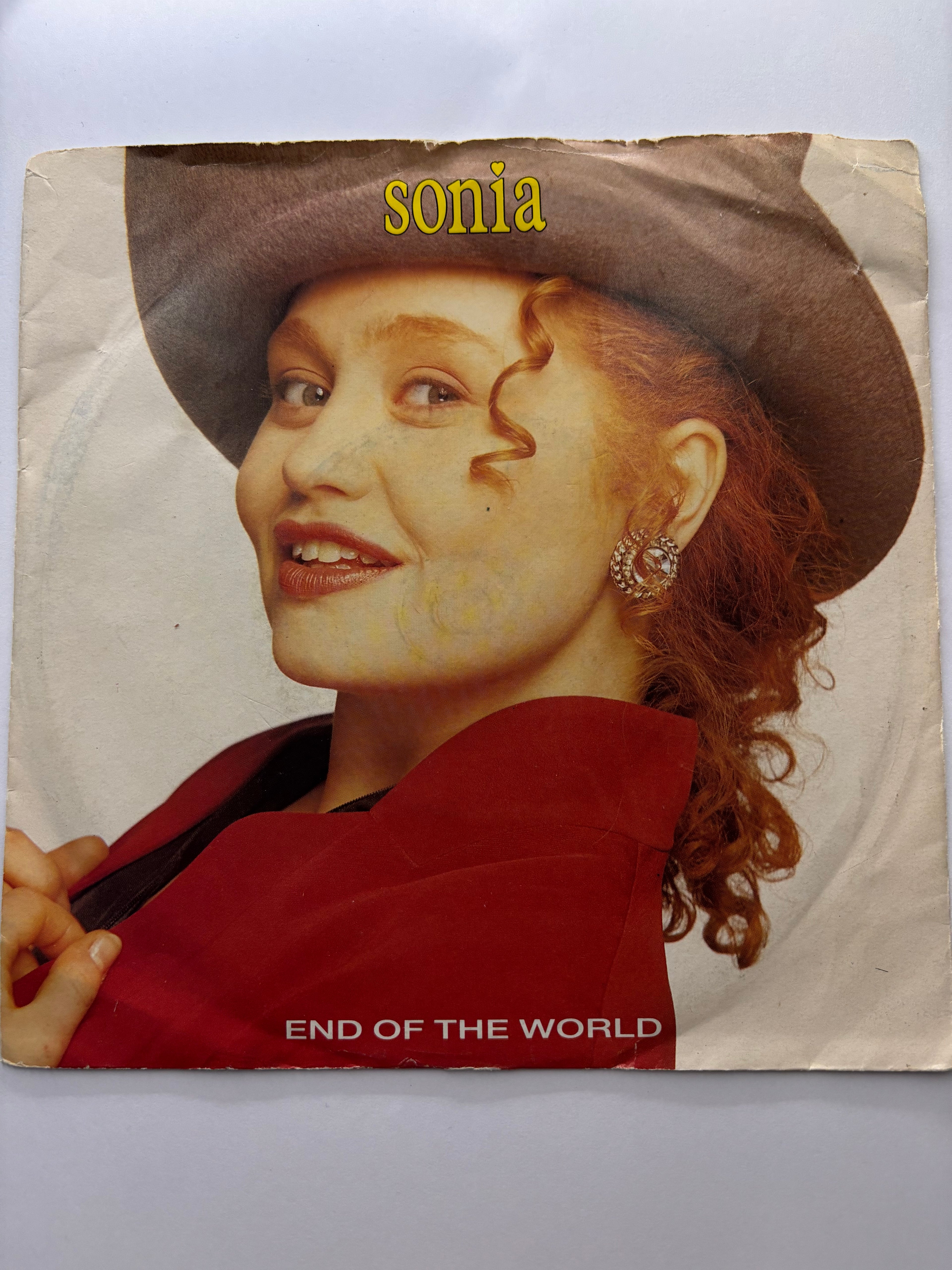 Sonia- End of the World 7’’ Vinyl Single 1990