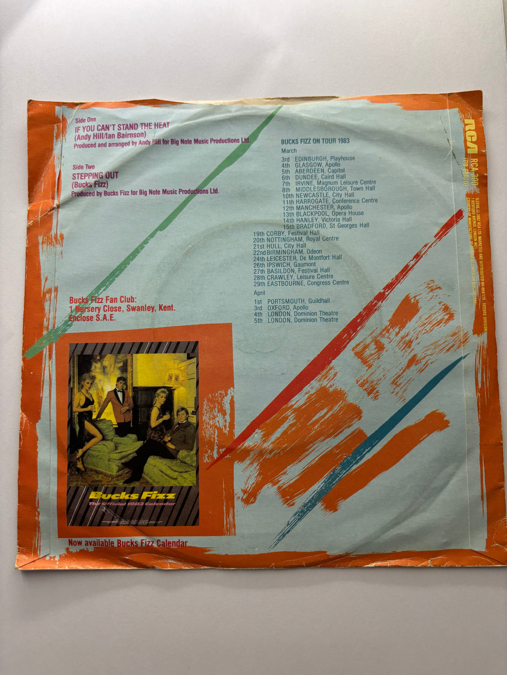 Bucks Fizz- If you can’t stand the heat 7’’ Vinyl Single 1982
