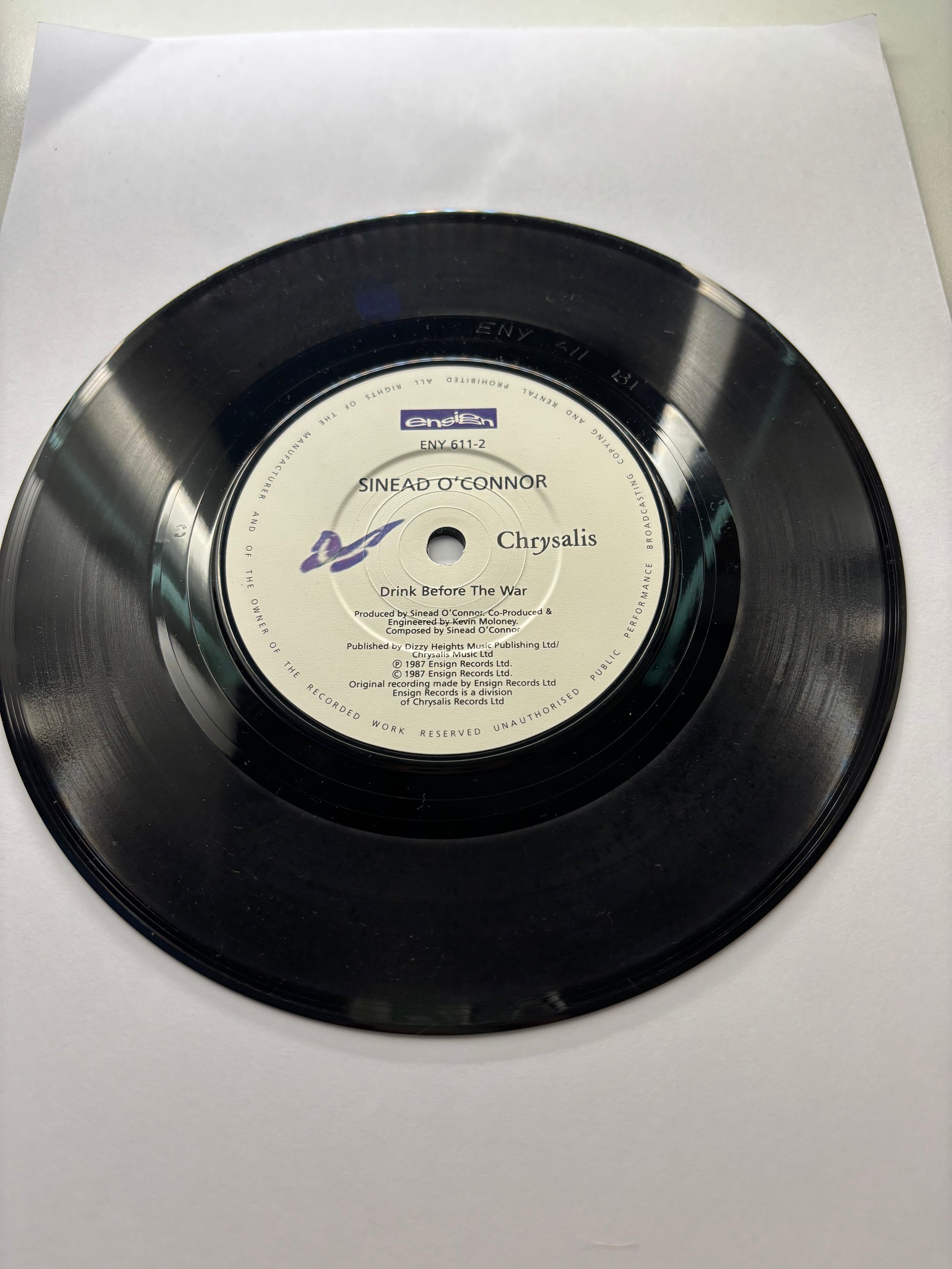 Sinead O’conner- Mandinka 7’’ Vinyl Single 1987