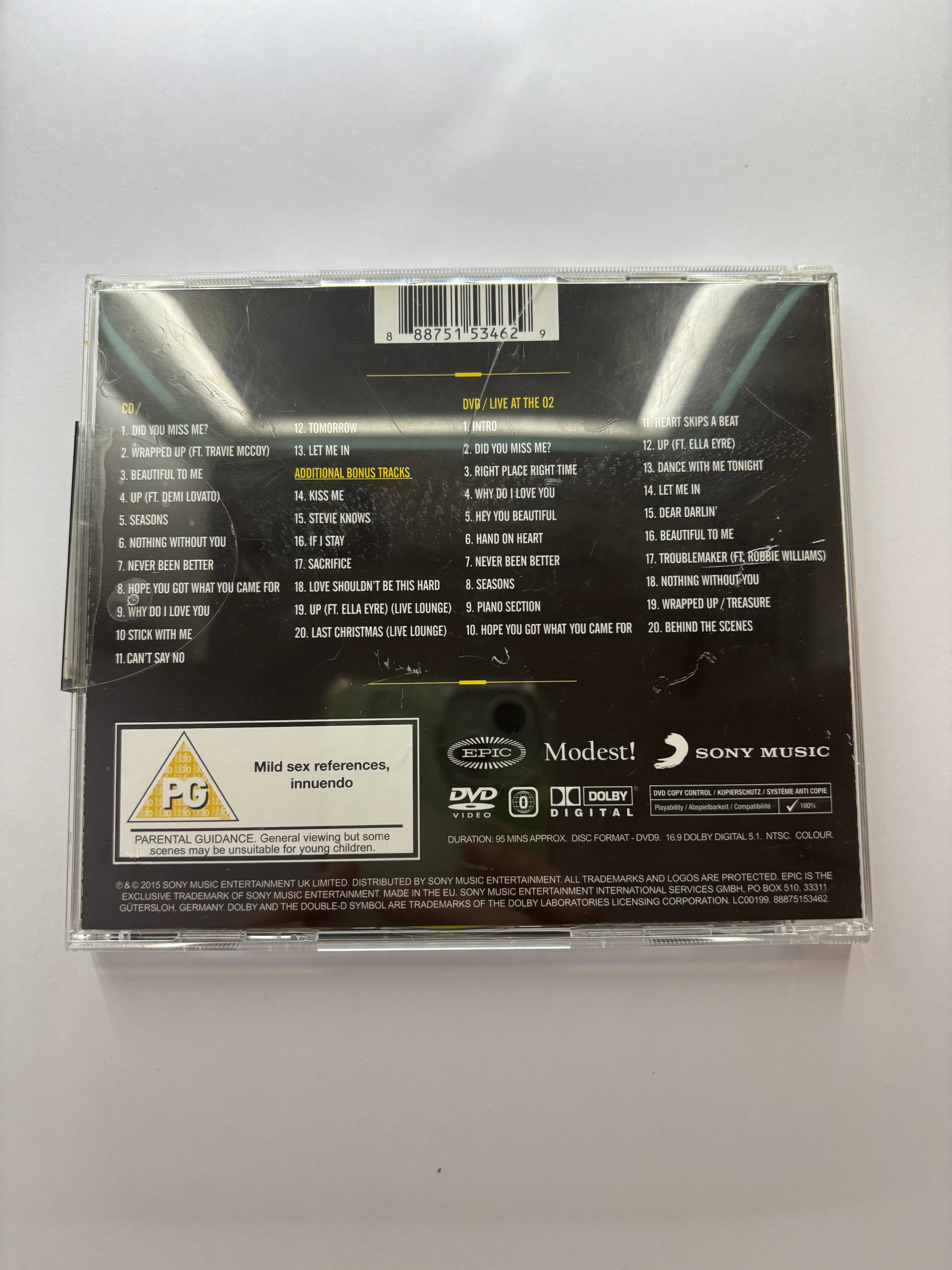 Olly Murs- Never Been Better CD