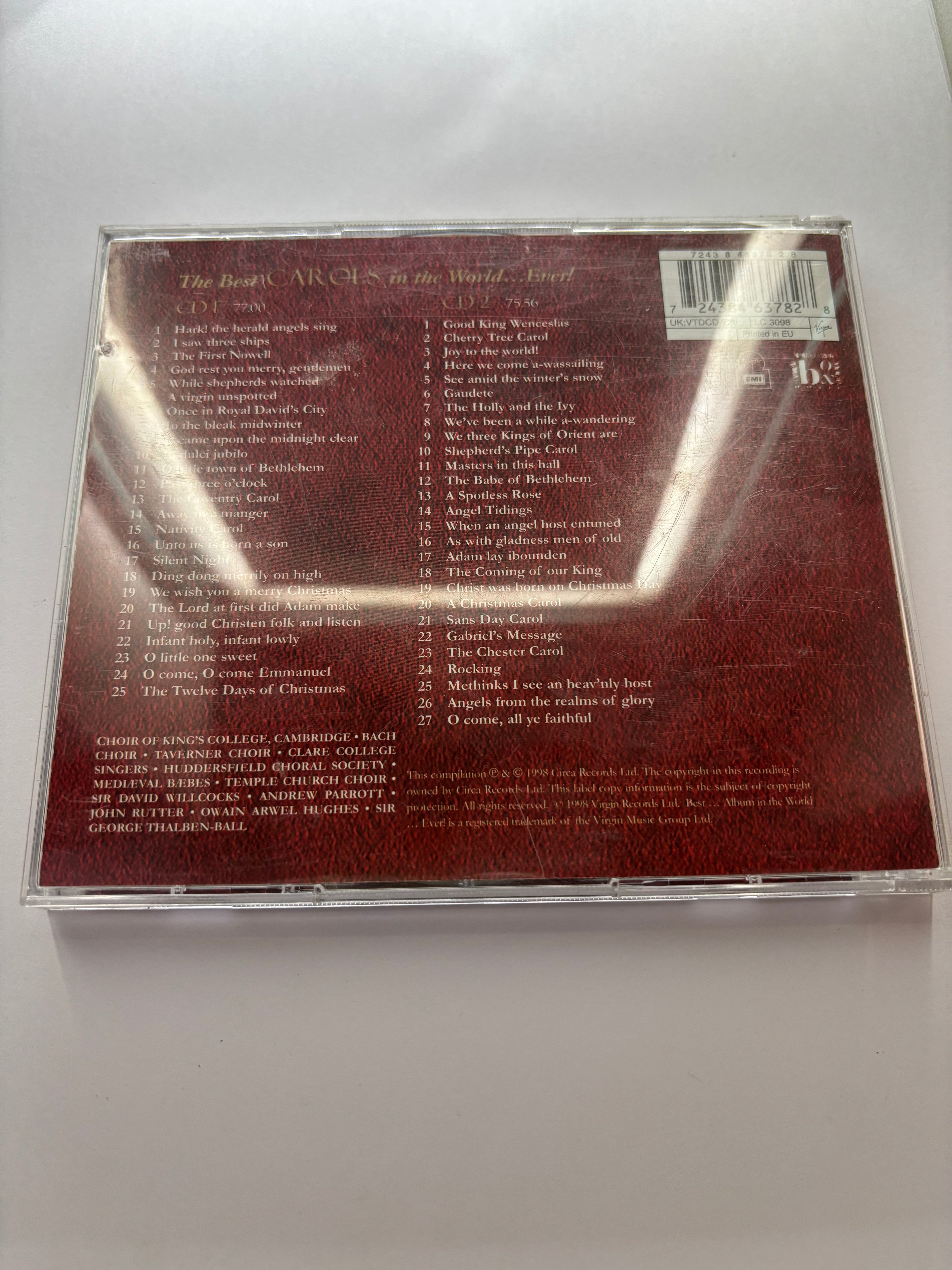 The best carols in the world…Ever CD