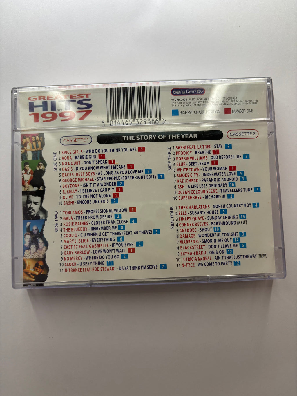 The Greatest Hits of 1997 Double Cassette