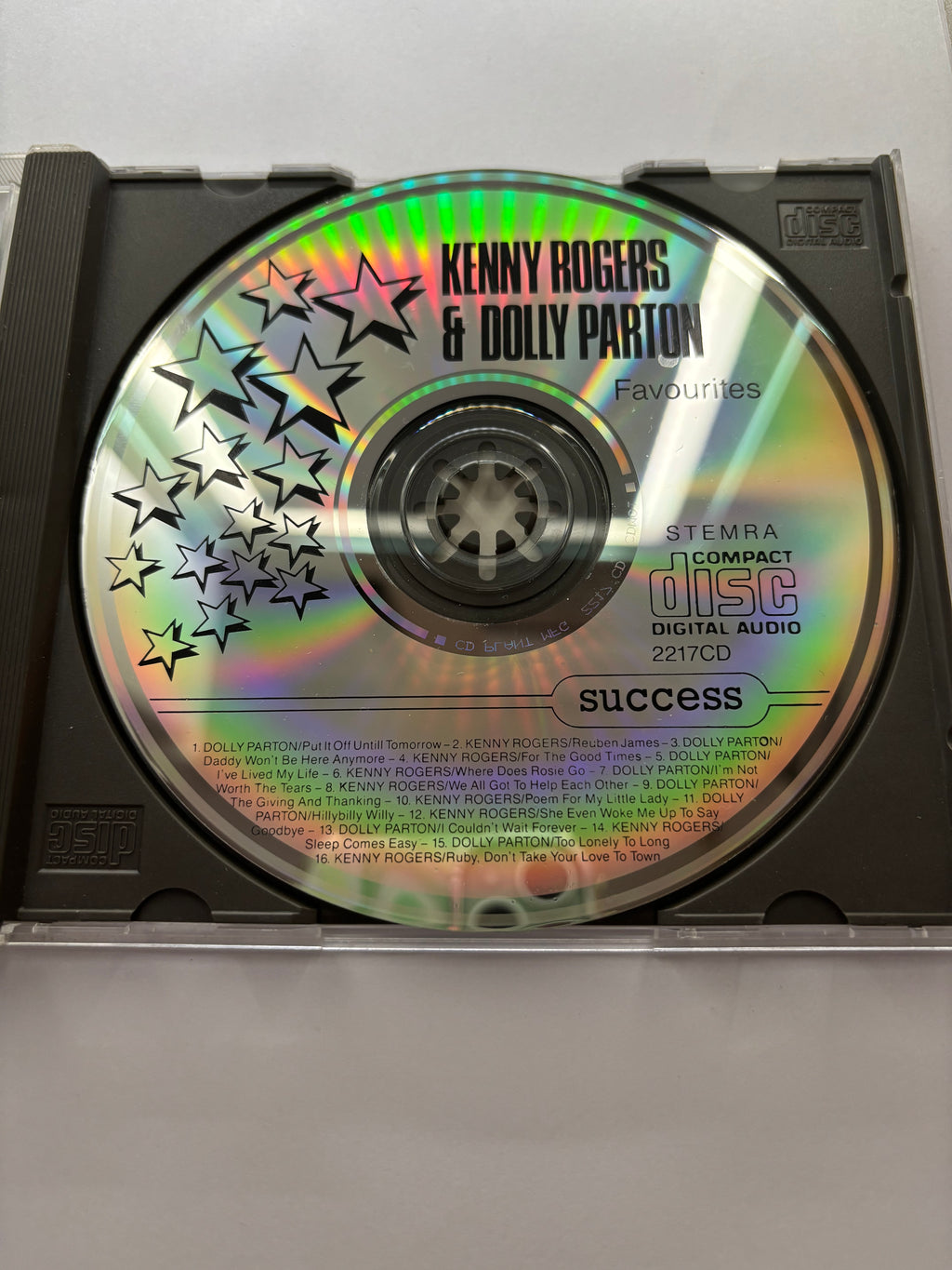 Kenny Rogers & Dolly Parton Favourites CD