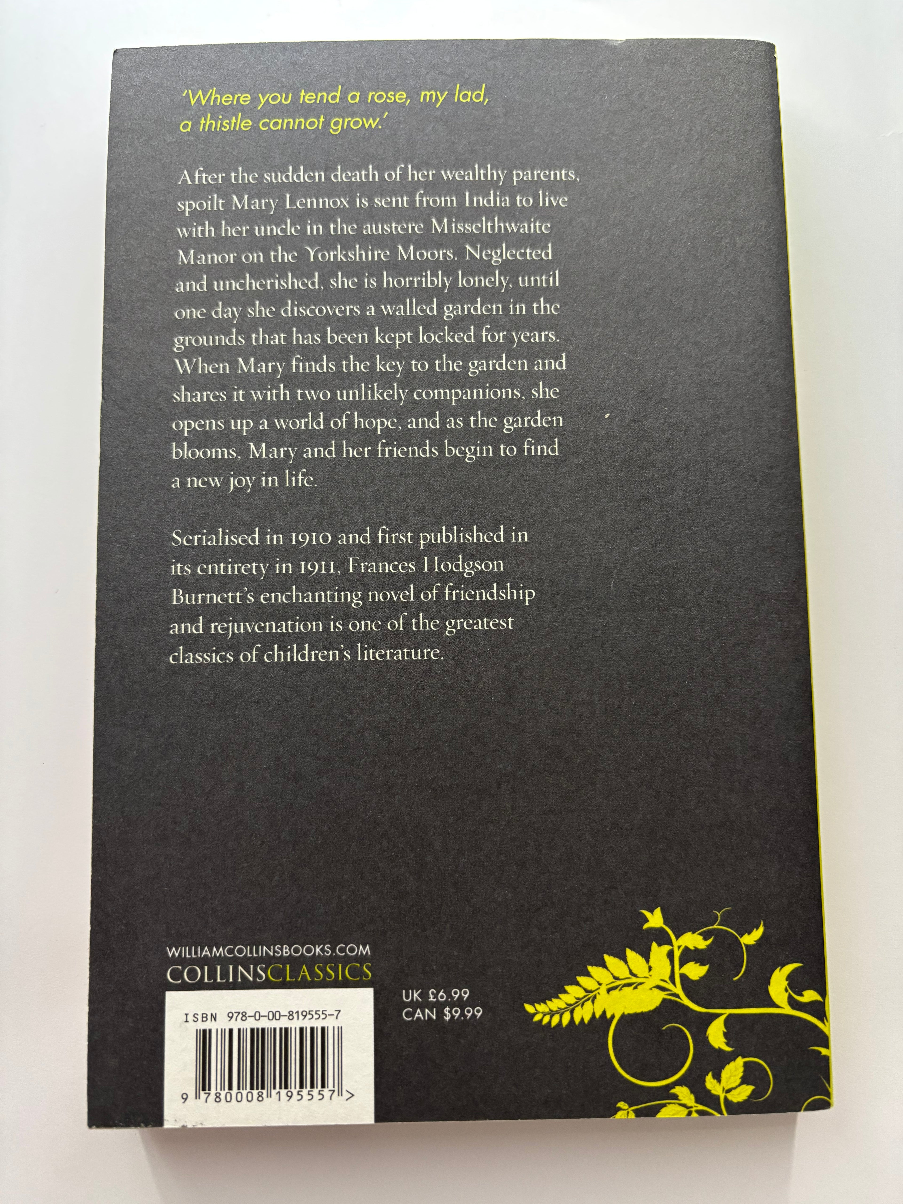 The Secret Garden by Frances Hodgson Burnett