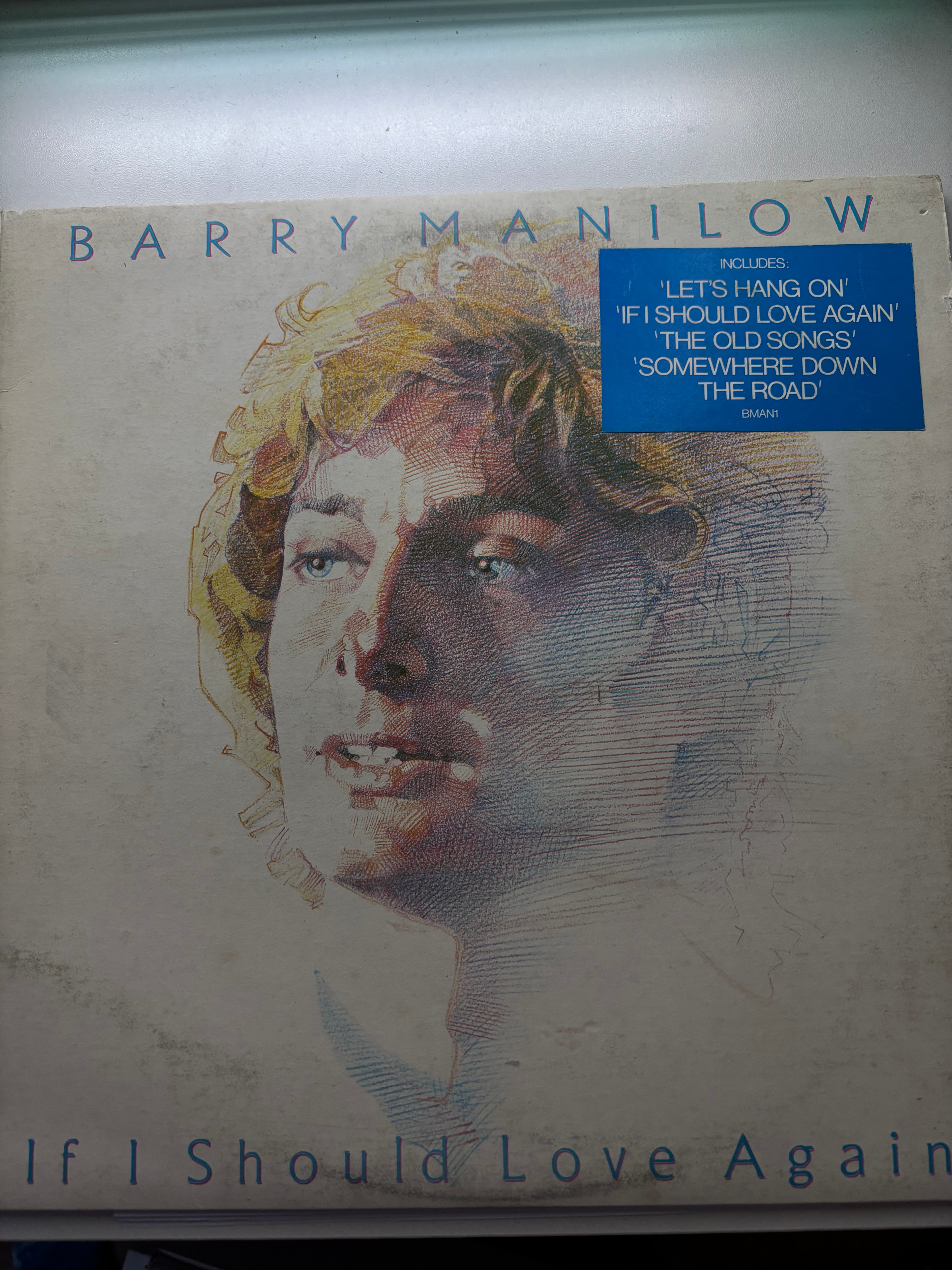 Barry Manilow- If I should love again 1981 Vinyl Album