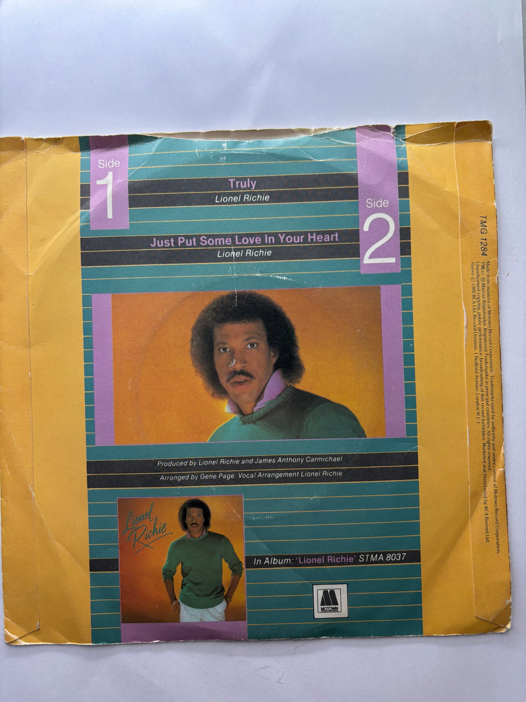 Lionel Richie- Truly 7’’ Vinyl Single 1982