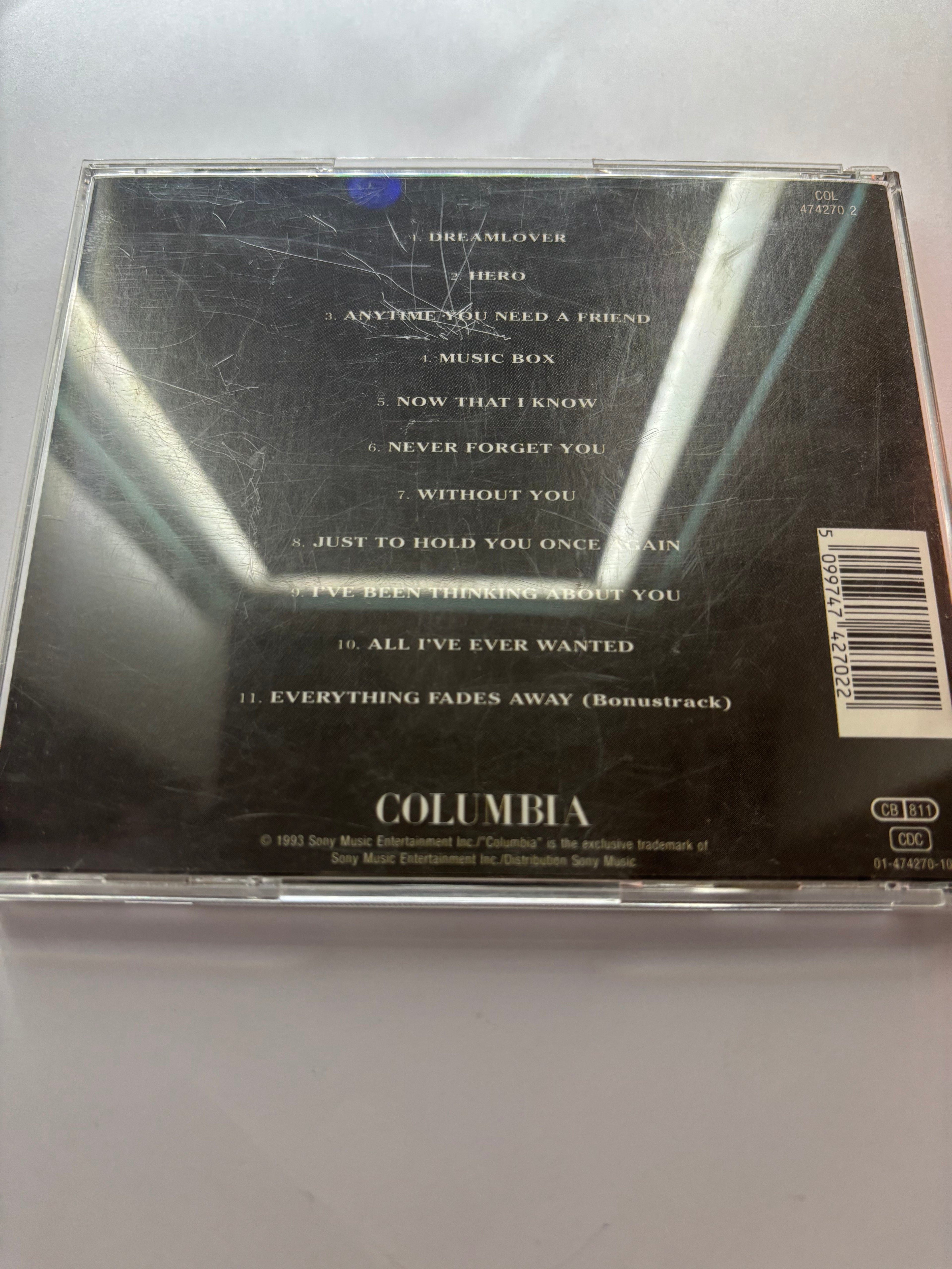 Mariah Carey- Music Box CD