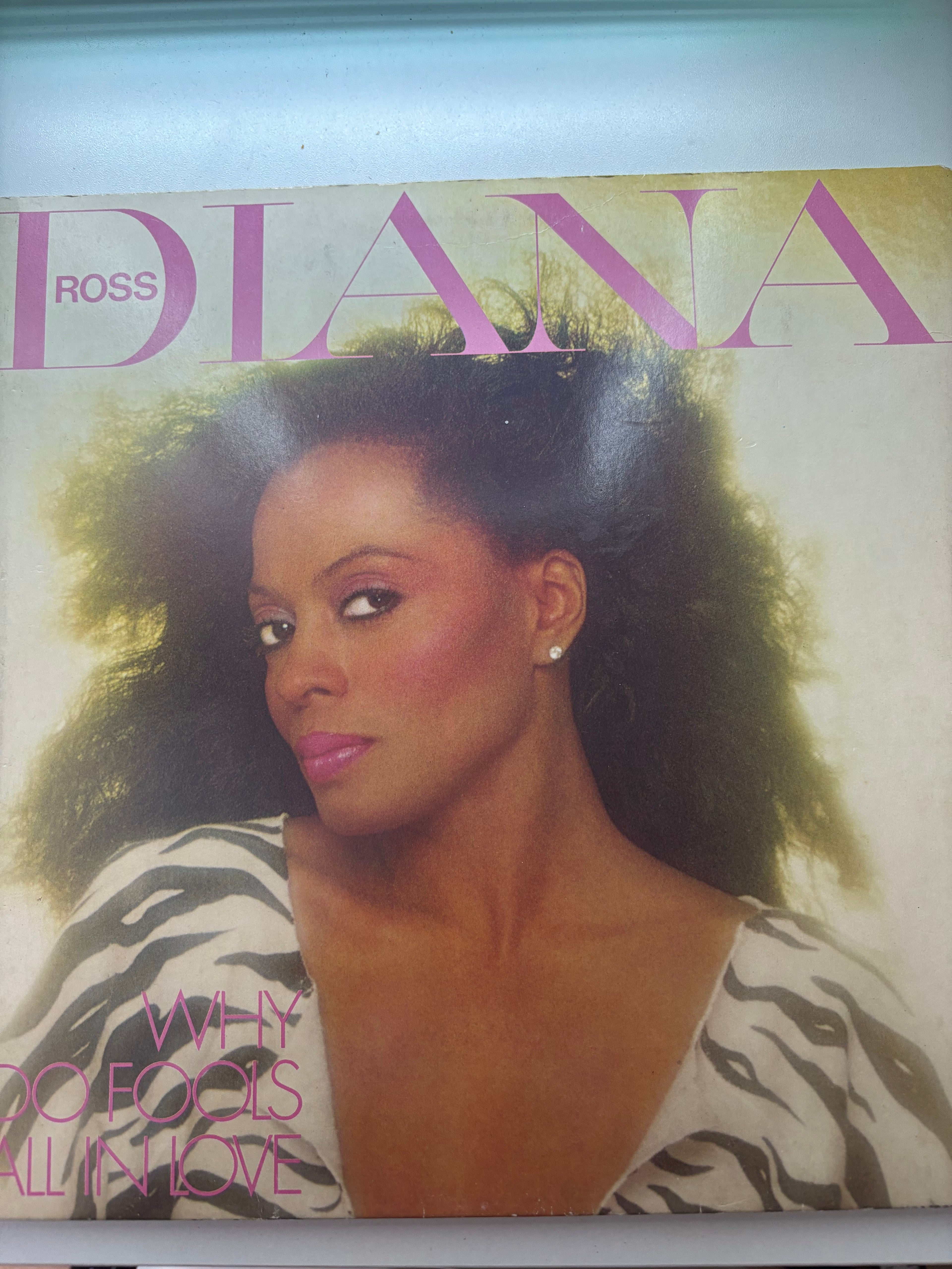 Diana Ross- Why do Fools Fall in Love 1981 Vinyl Album