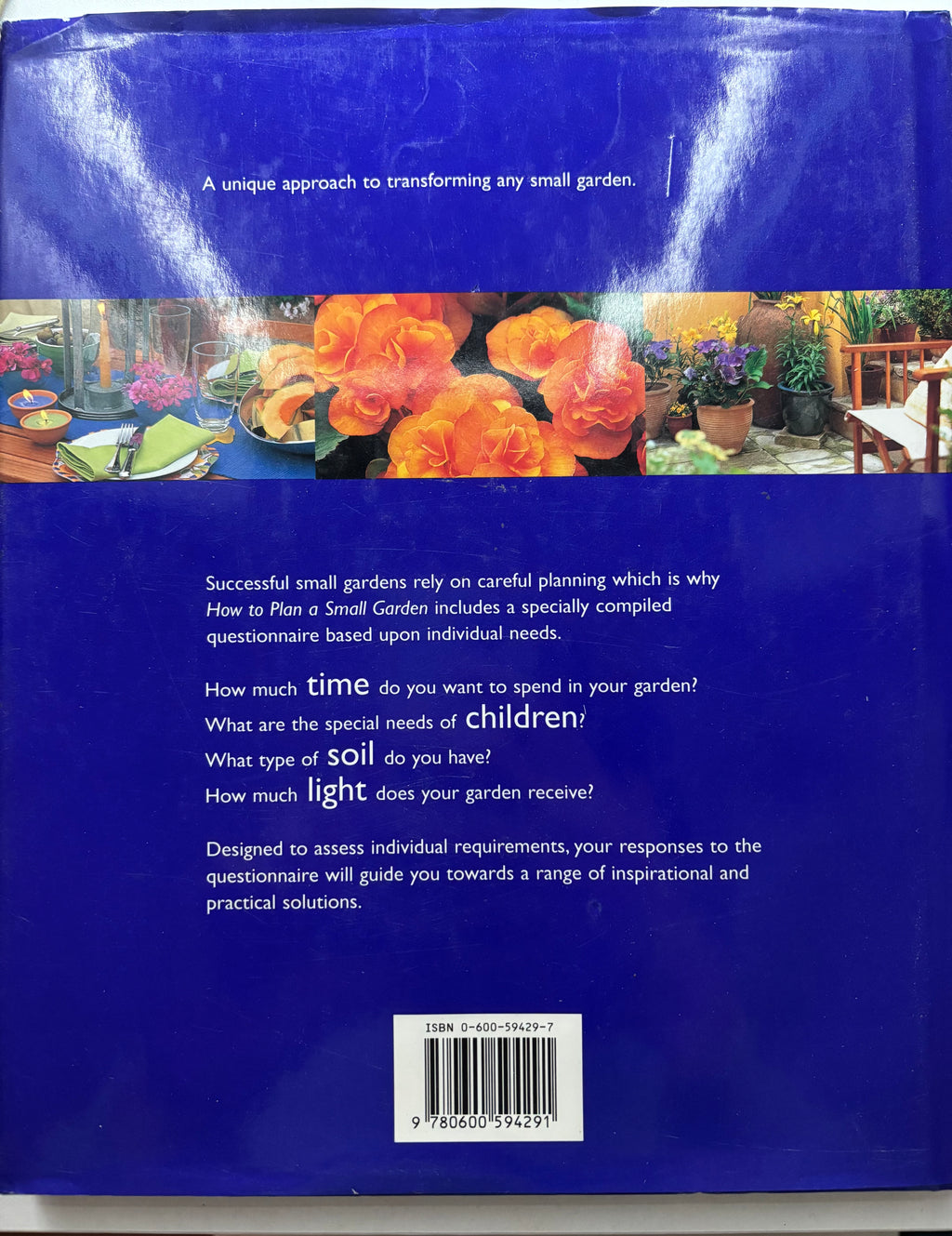 How to plan a small garden by Richard Bird