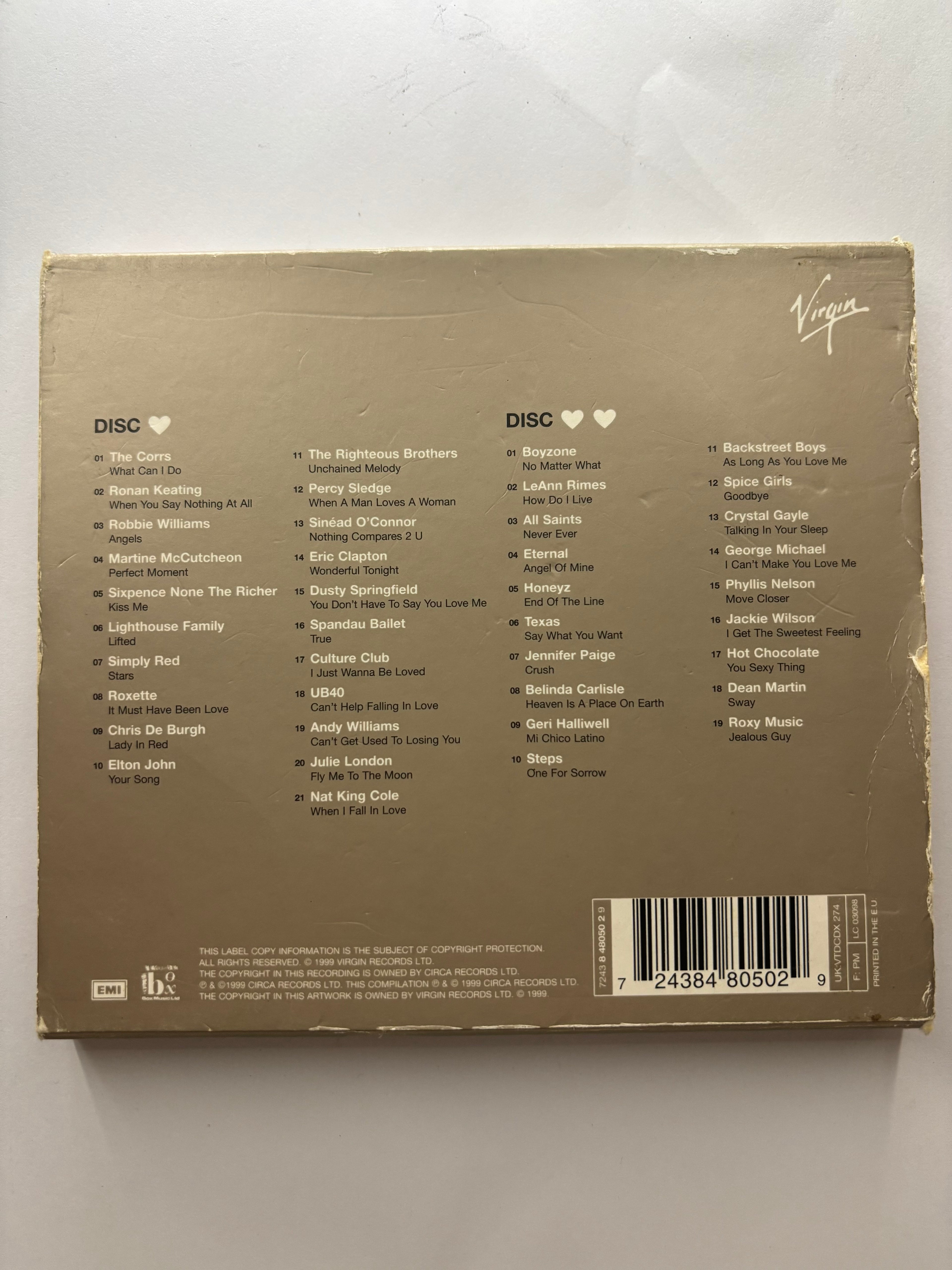 The Best Love Songs…Ever CD