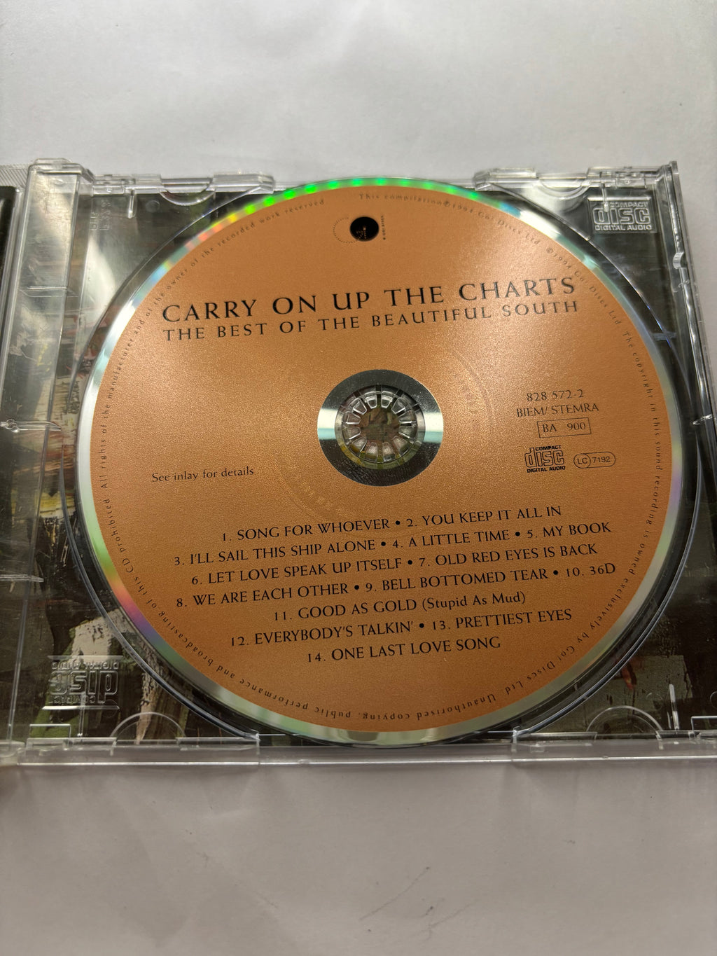 Carry on up the Charts- The best of the Beautiful South CD