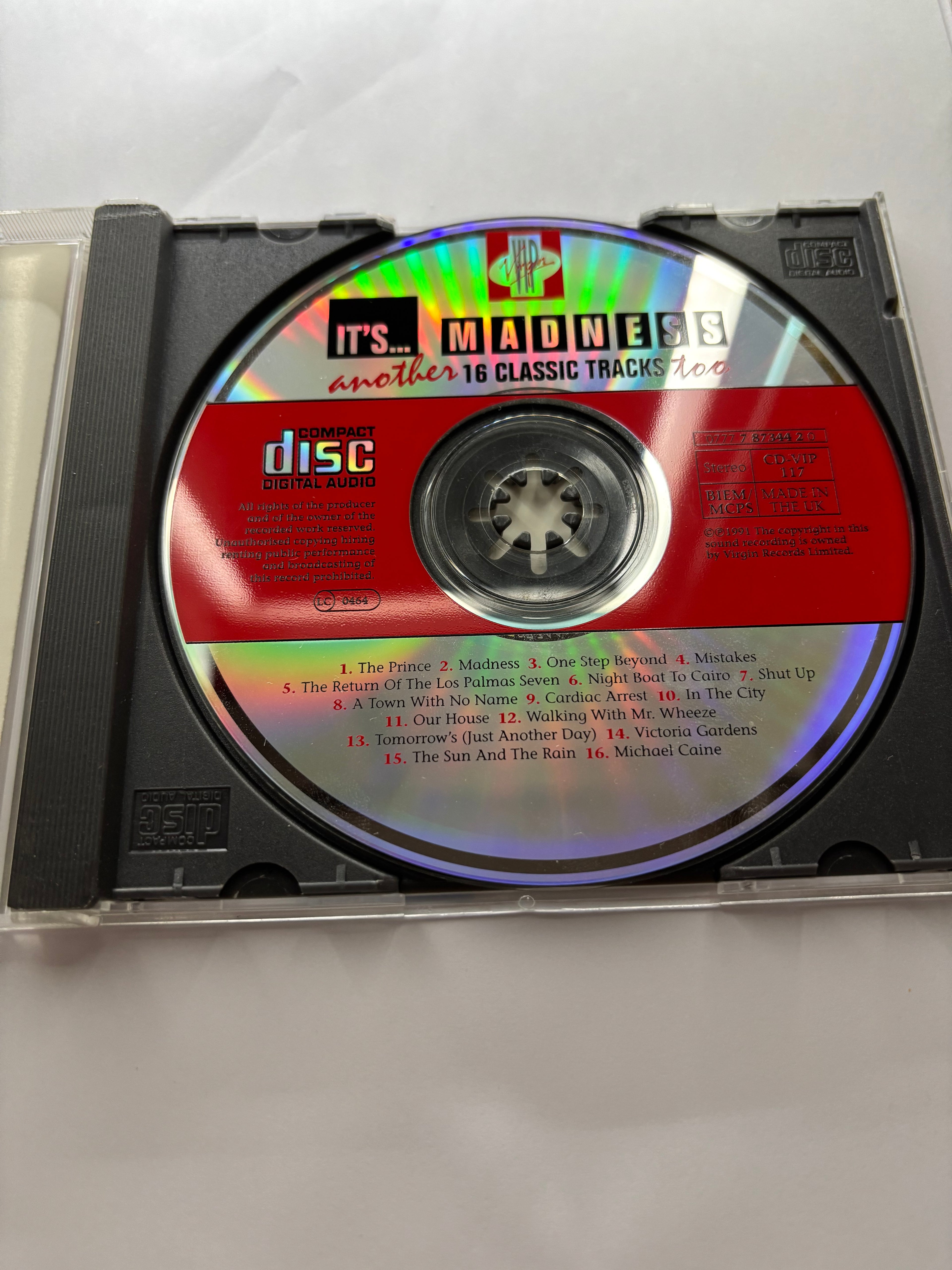 It’s Madness Too- Another 16 Classic Tracks CD