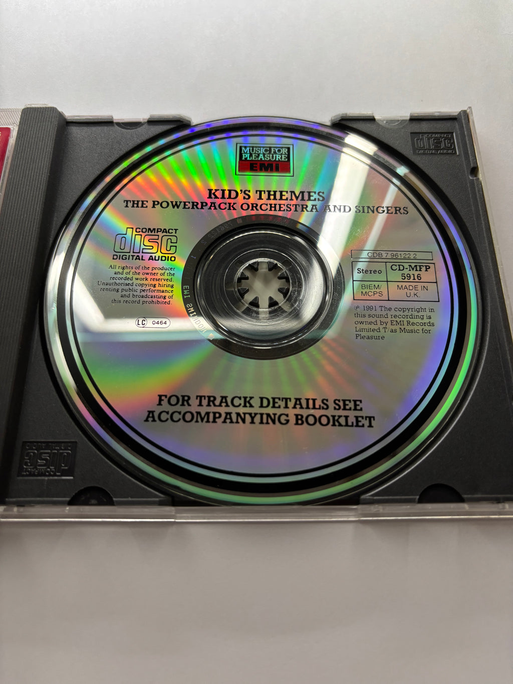 Kids themes- The Power Pack Orchestra & Singers CD