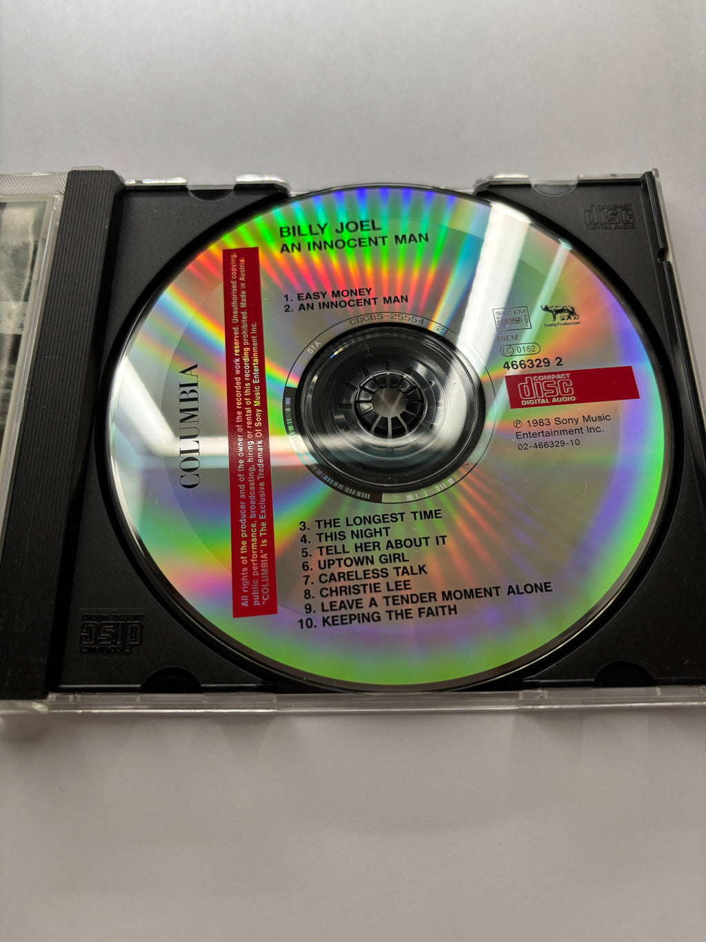 Billy Joel- An Innocent Man CD