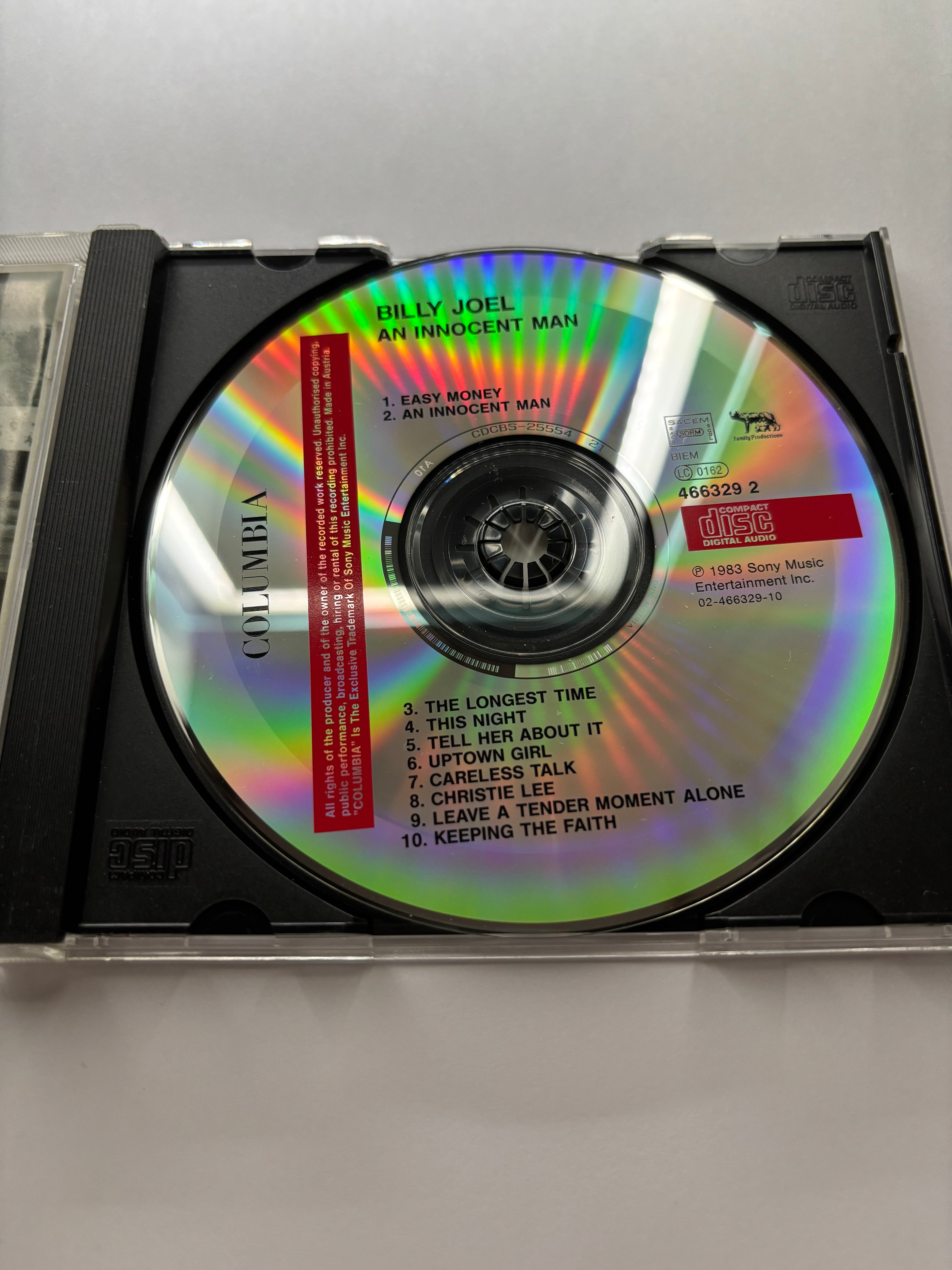 Billy Joel- An Innocent Man CD