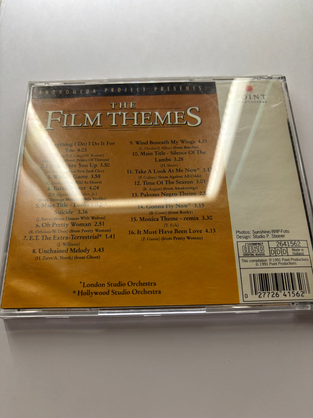 Andromeda Project Presents- The Film Themes CD