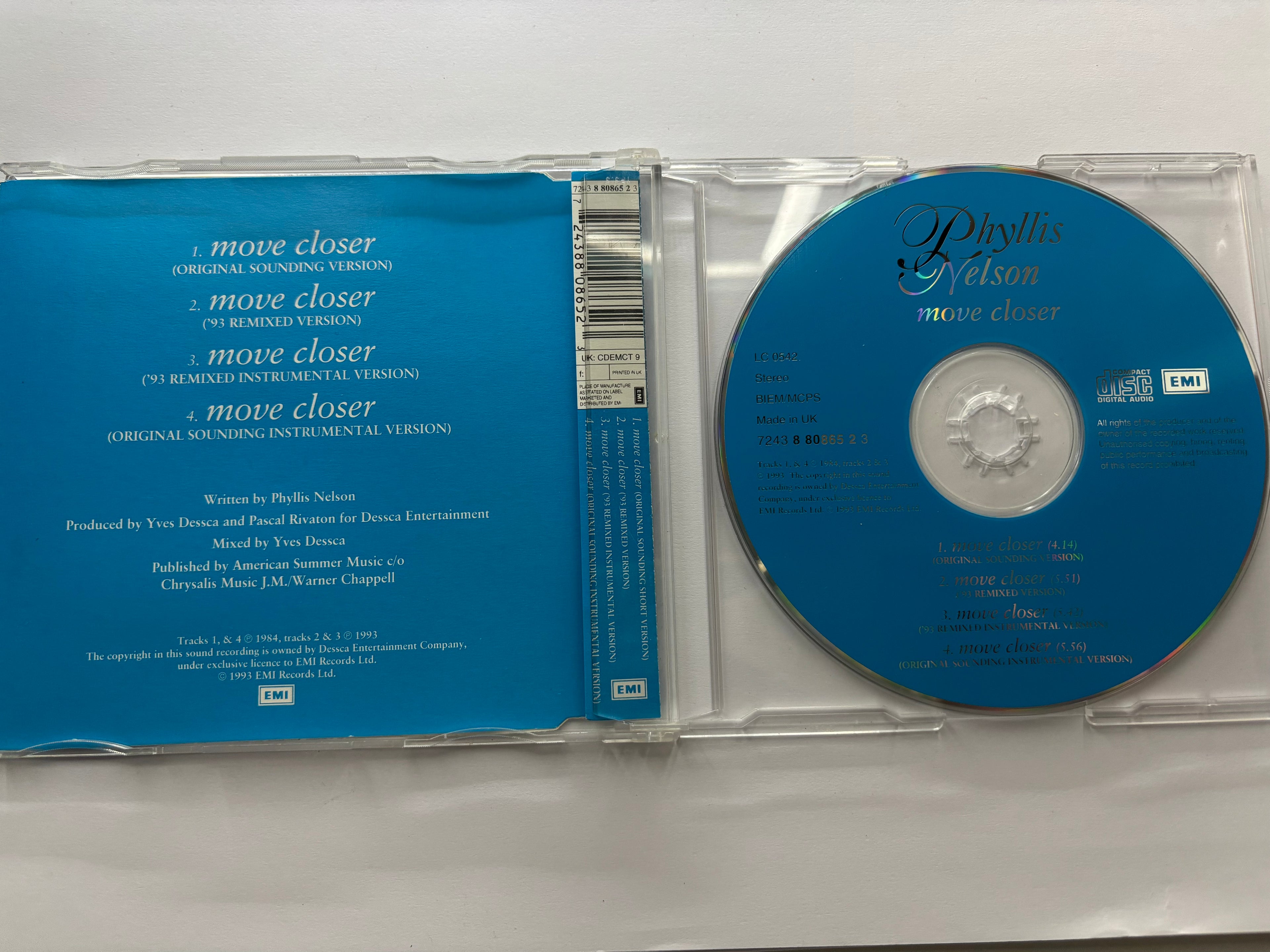 Phyllis Nelson- Move Closer CD