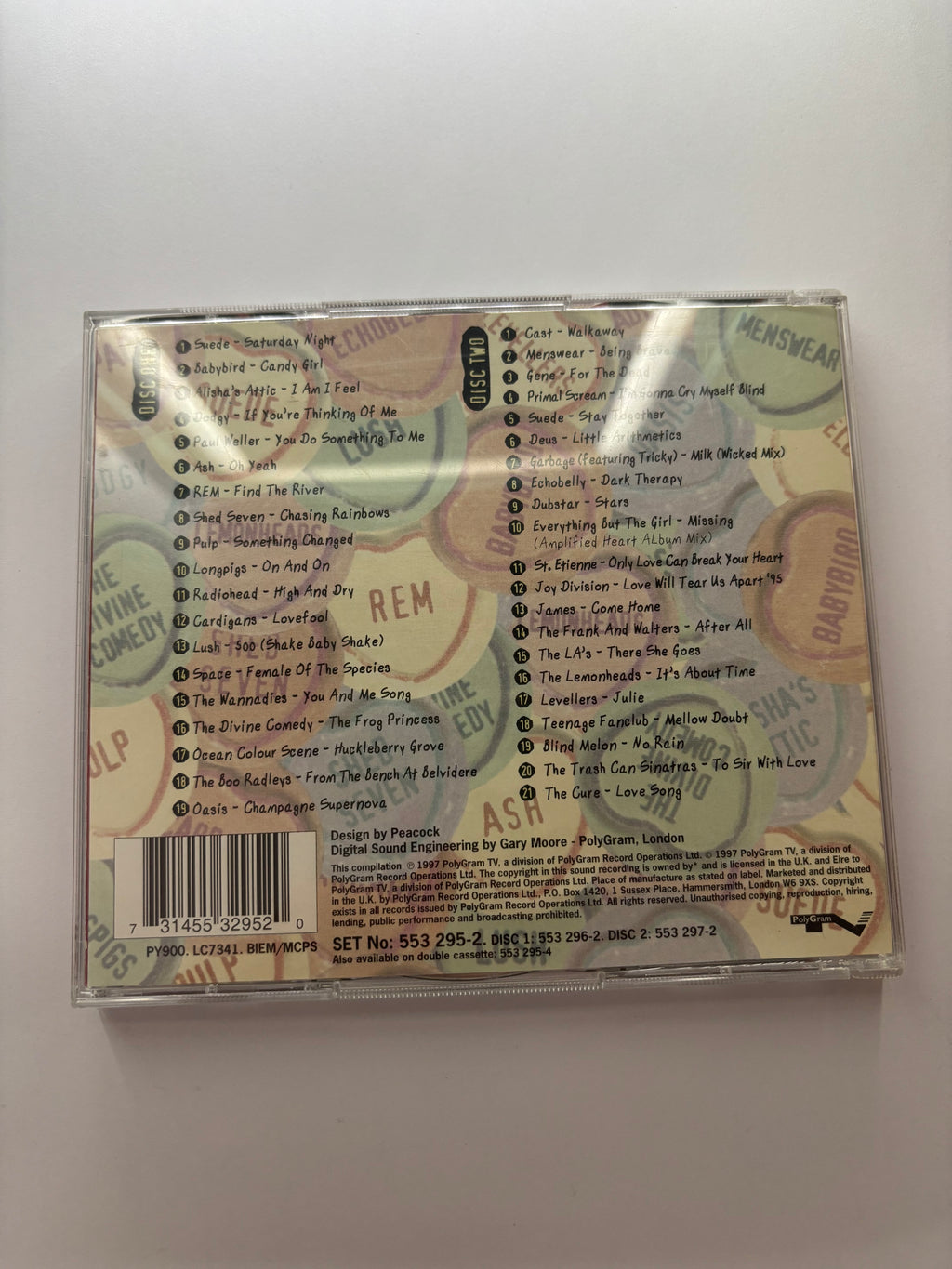 Crush- 40 Sweet & Sour Tracks 2 CD