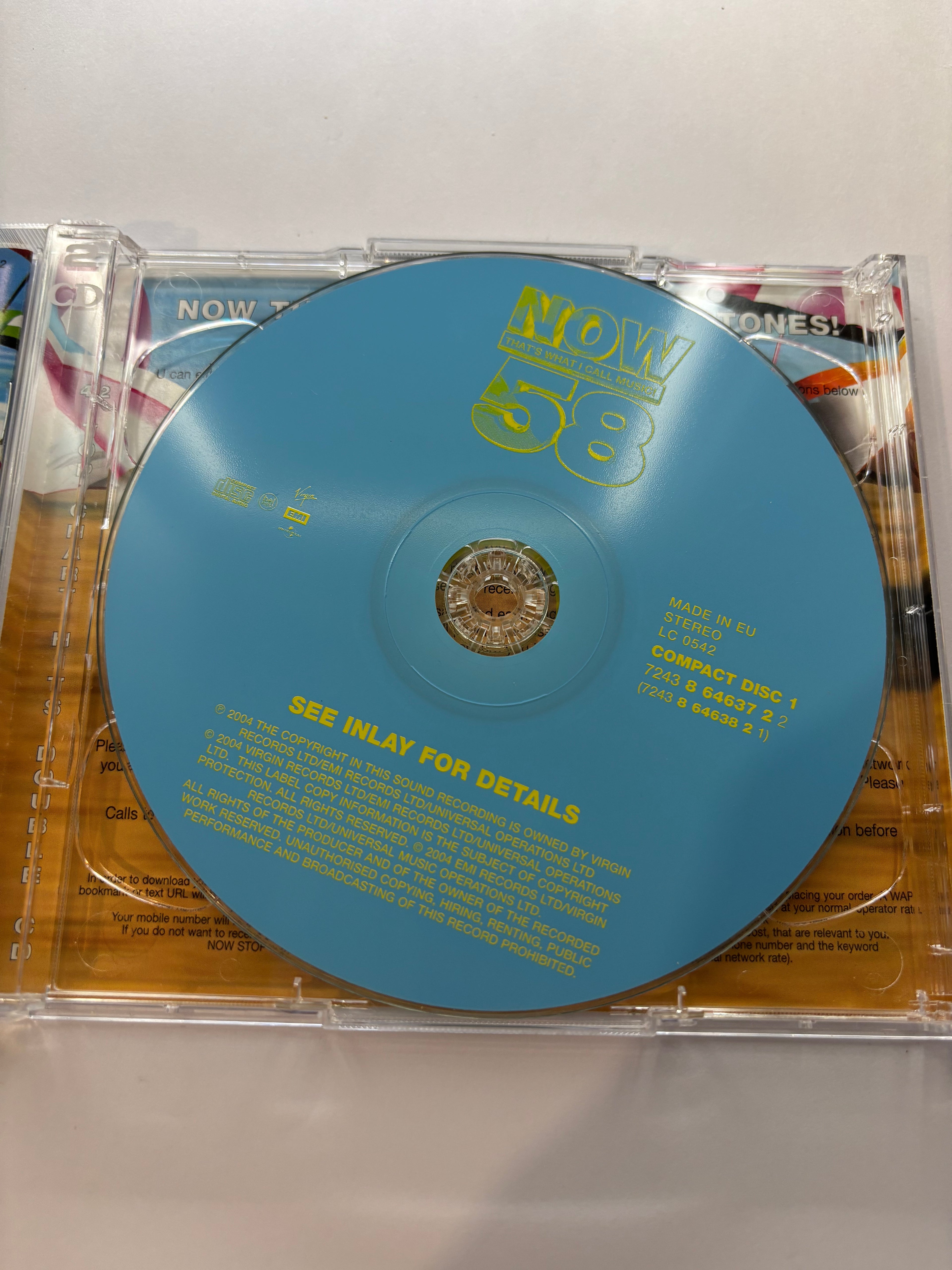 Now that’s what I call music! 58 2 CD