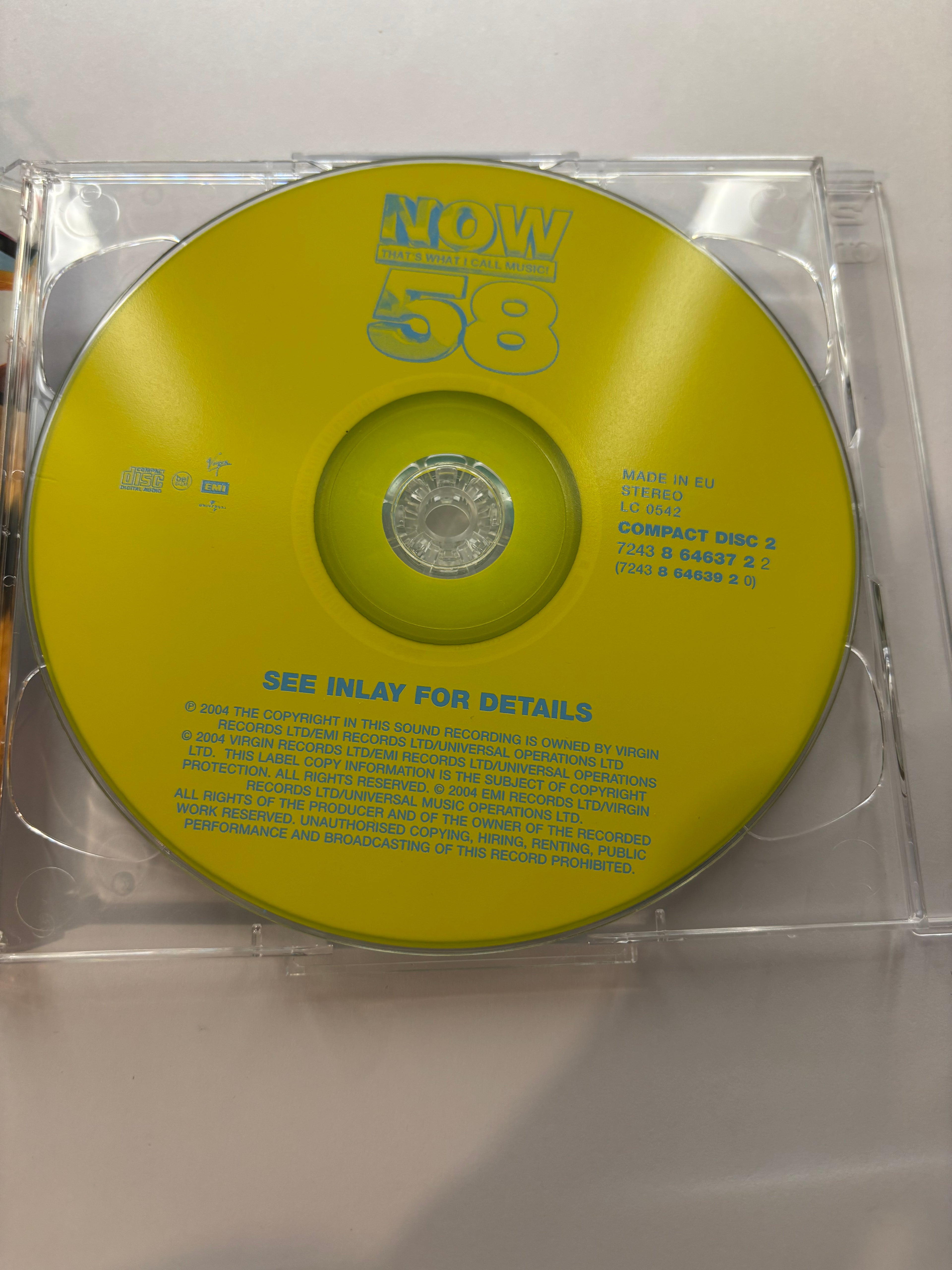 Now that’s what I call music! 58 2 CD