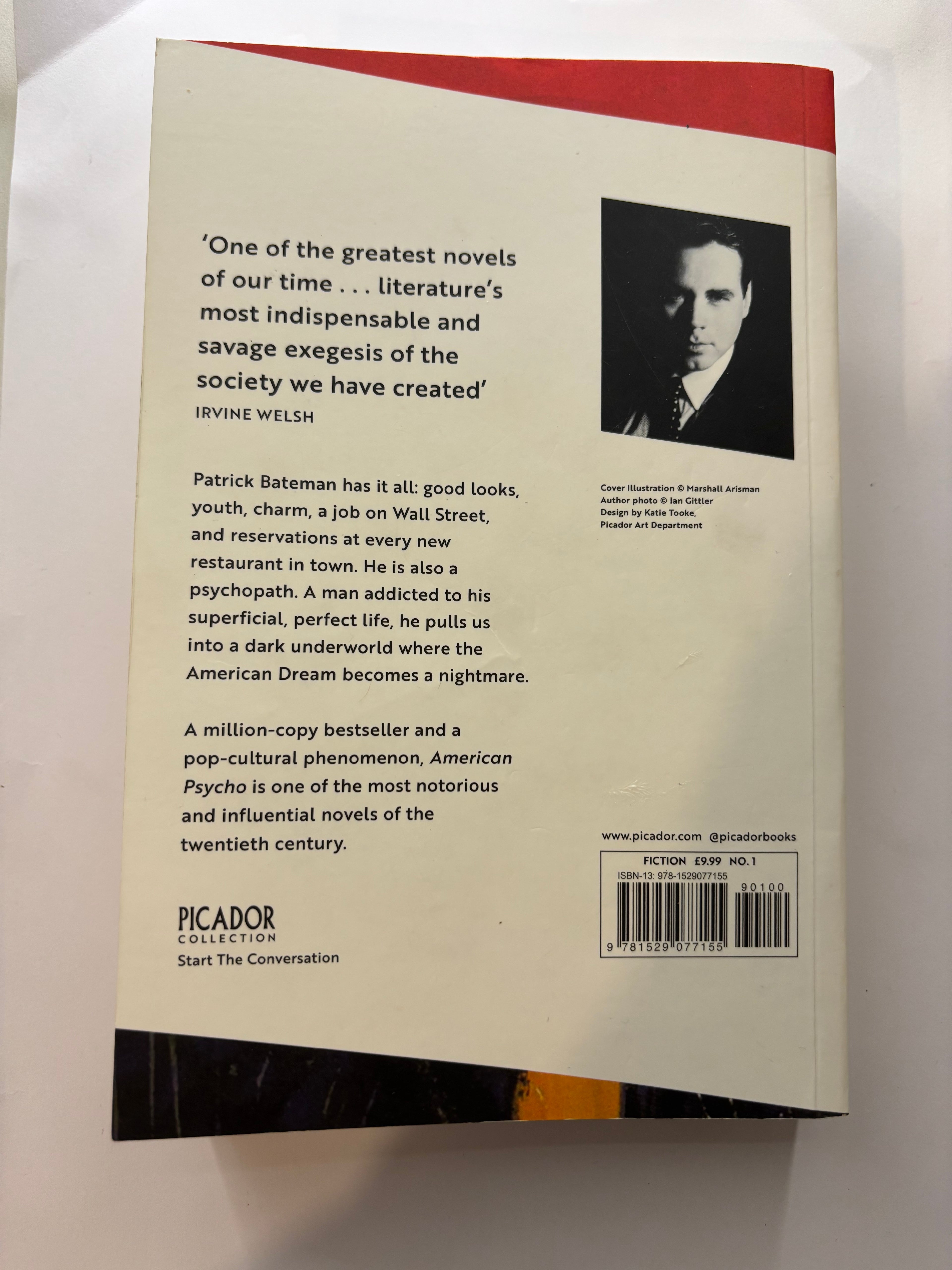 American Psycho by Bret Easton Ellis