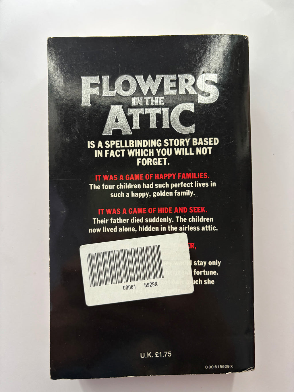 Flowers in the Attic by Virginia Andrews