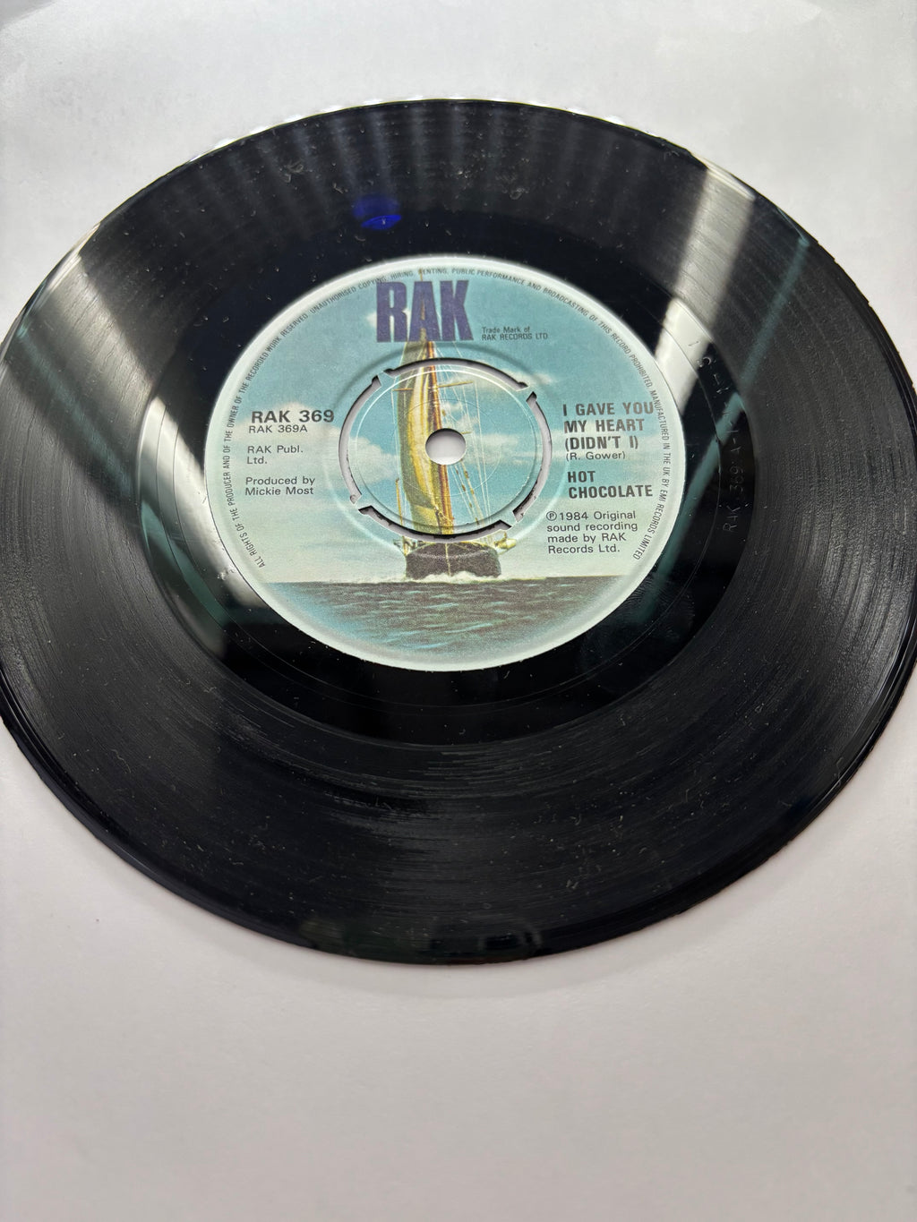 Hot Chocolate- I gave you my heart (Didn’t I) 7’’ vinyl single 1984