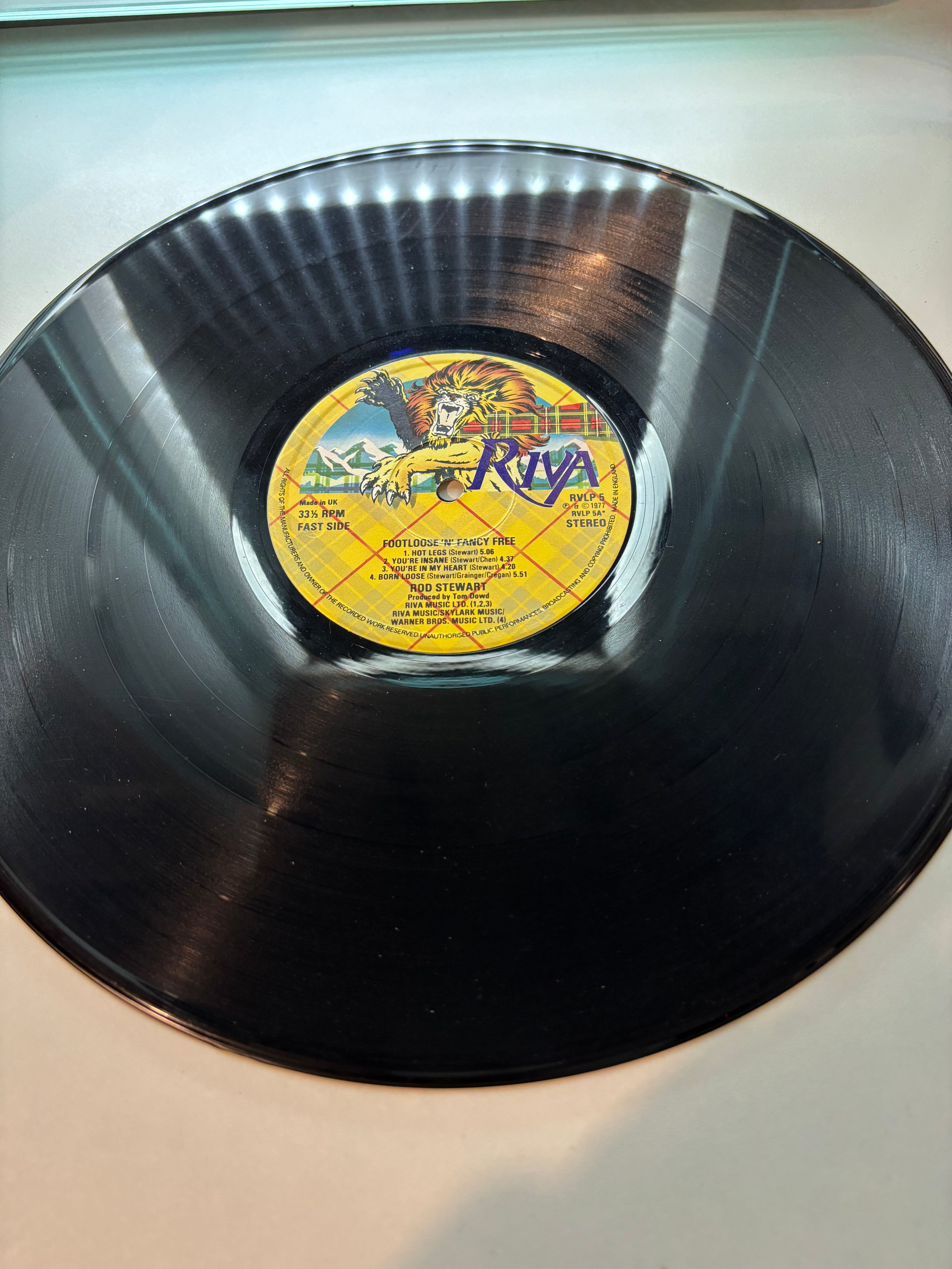 Rod Stewart- Foot loose and Fancy Free 1977 Vinyl Album