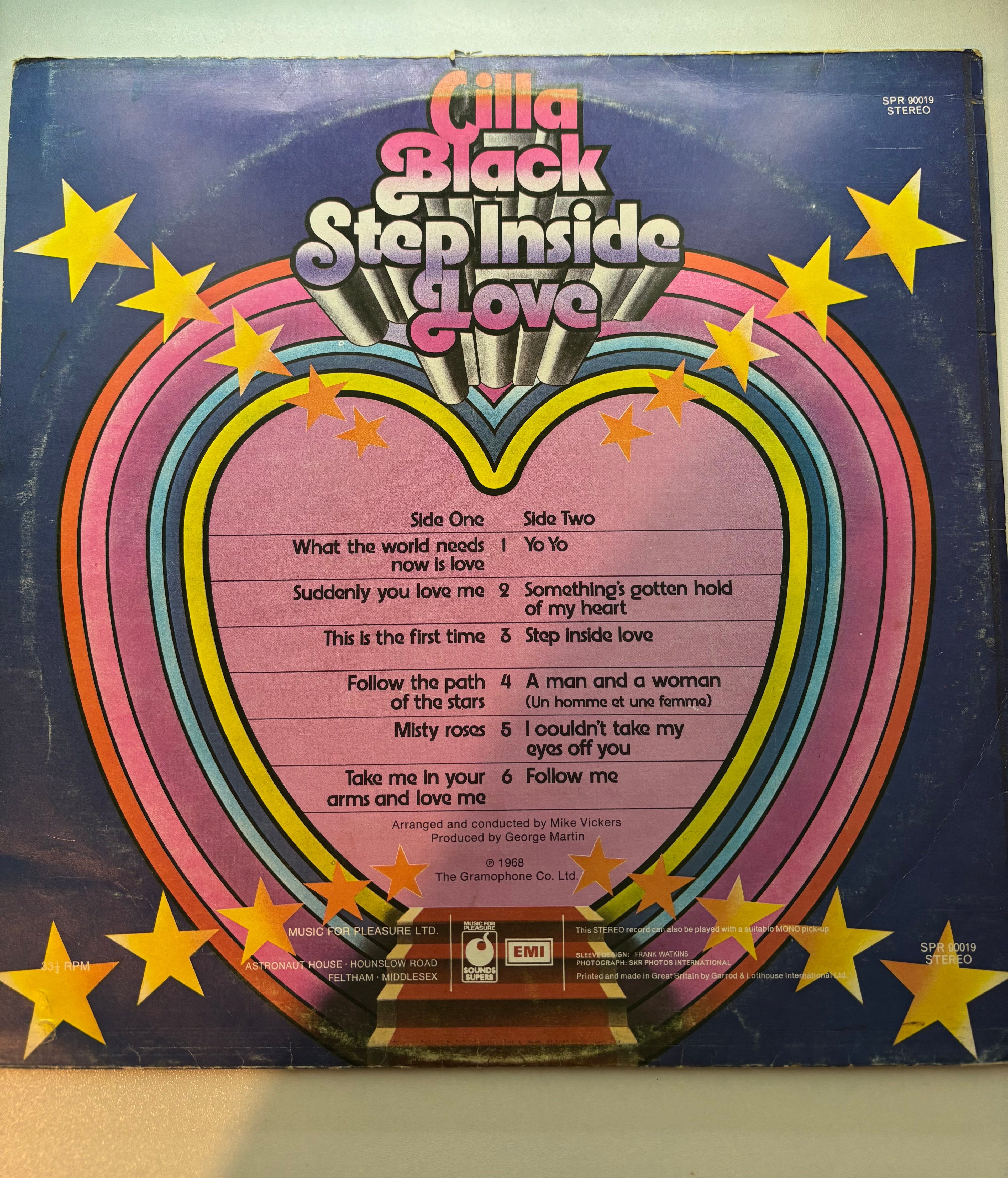 Cilla Black- Step inside Love 1968 Vinyl Album