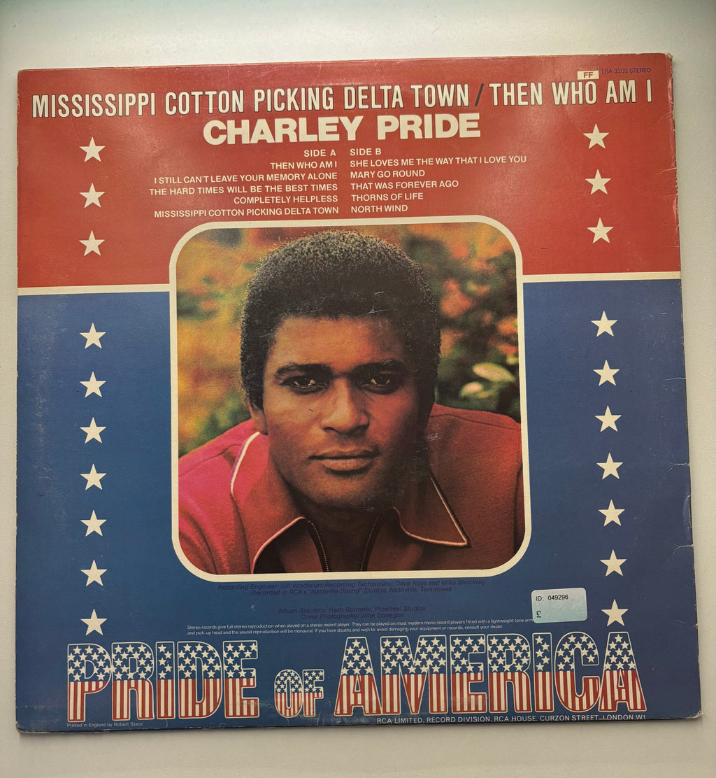 Charley Pride- Pride of America 1974 vinyl album