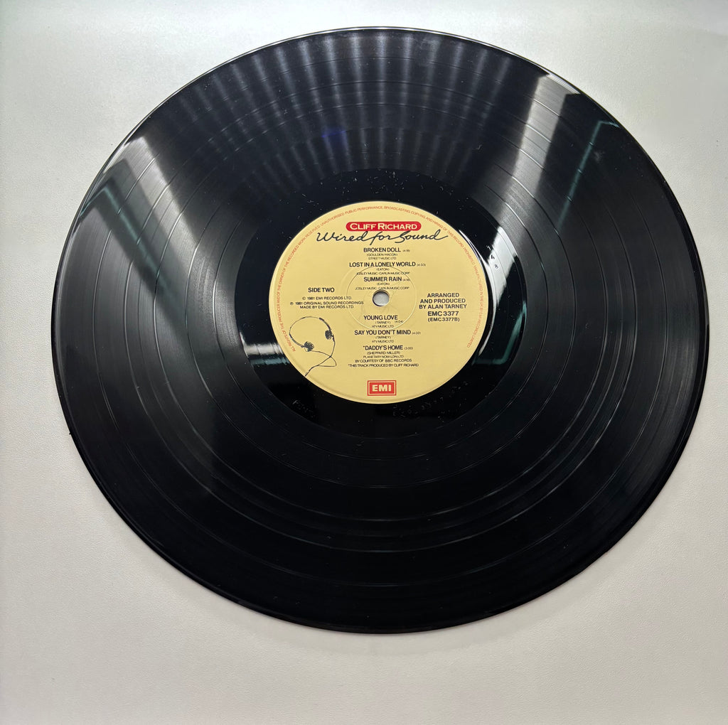 Cliff Richard- Wired for Sound 1981 Vinyl Album