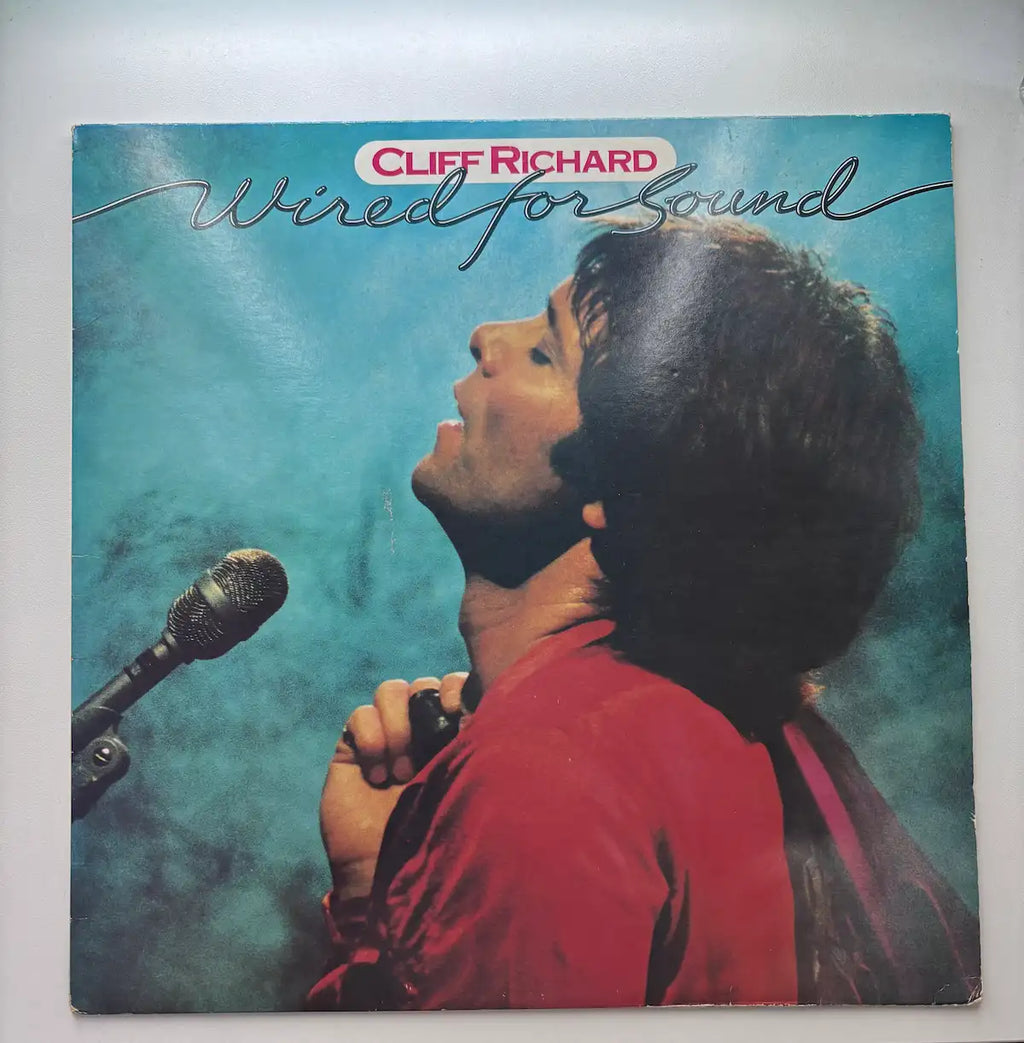 Cliff Richard Wired for Sound 1981 Vinyl Album front cover UK pressing