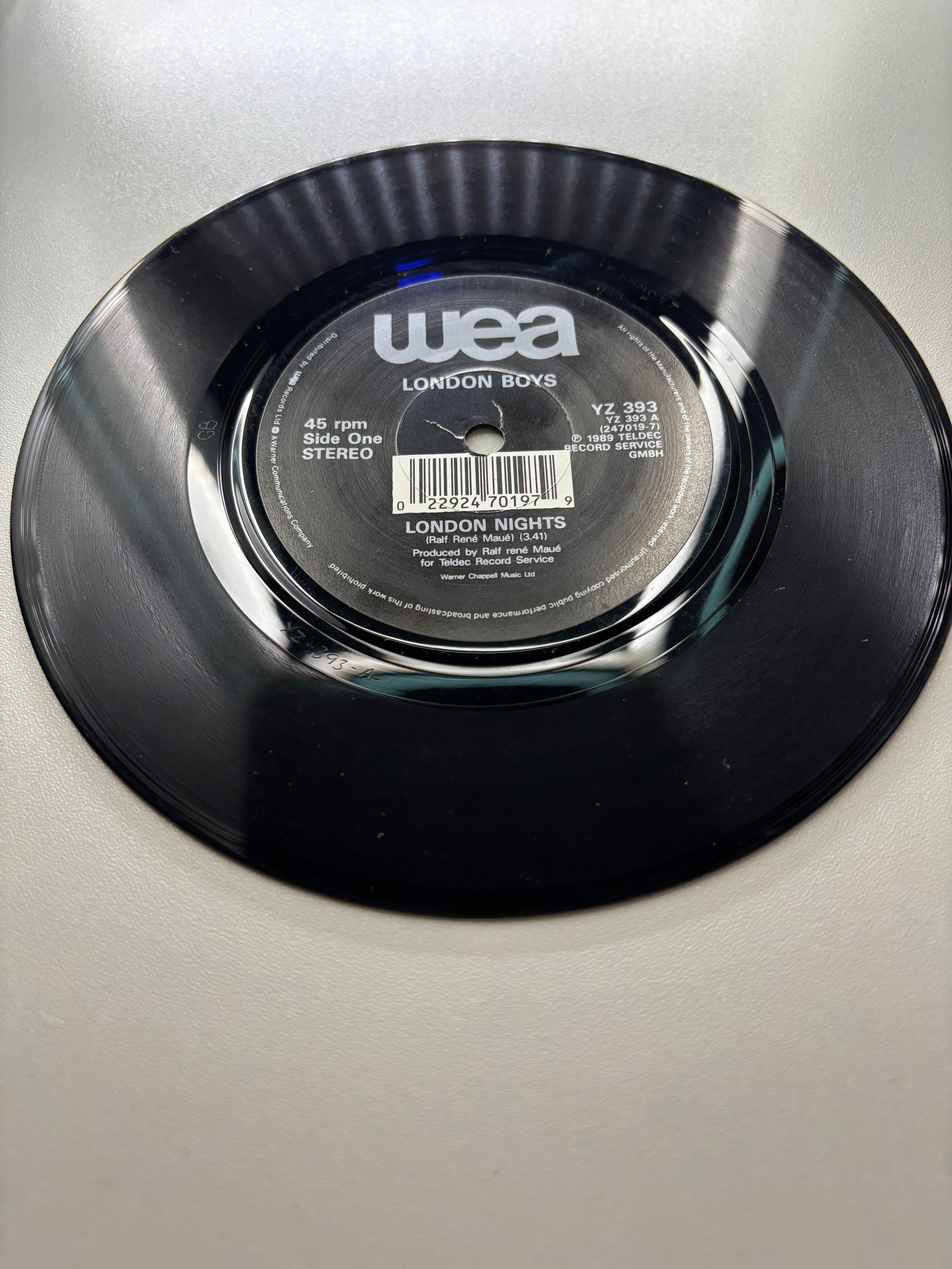 London Boys- London Nights 7’’ vinyl single 1989